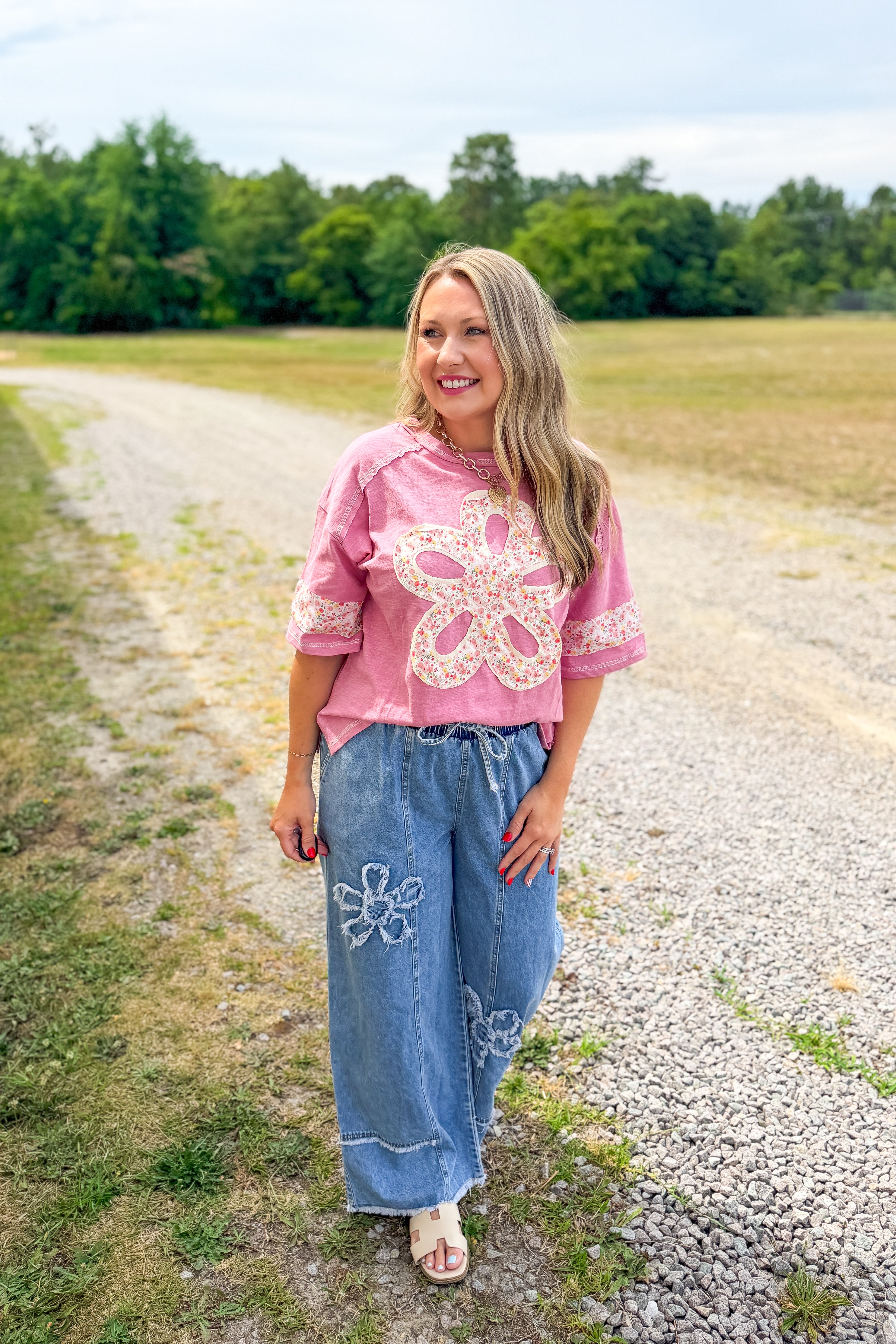 Petals & Grace Top