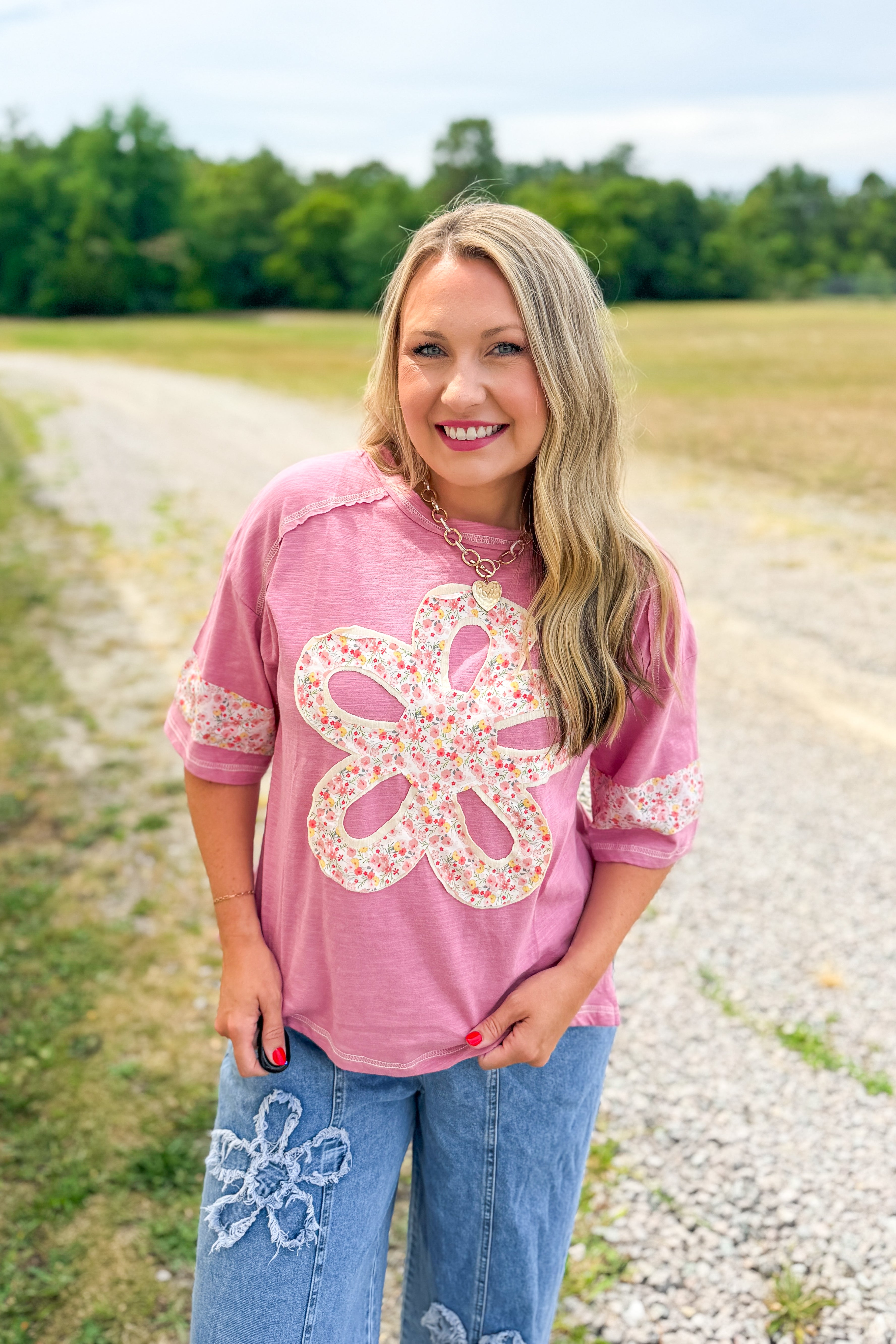 Petals & Grace Top