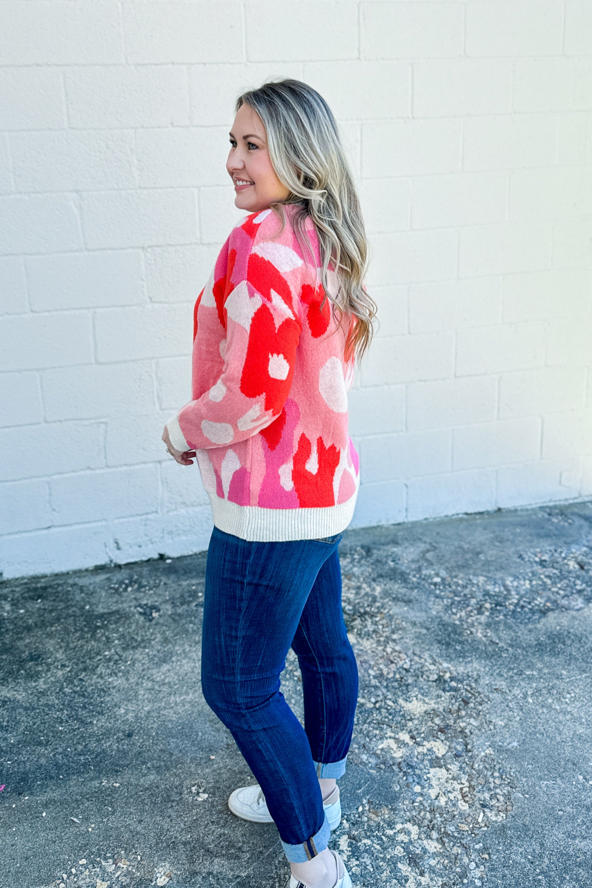 SALE | Floral Masterpiece Sweater Top