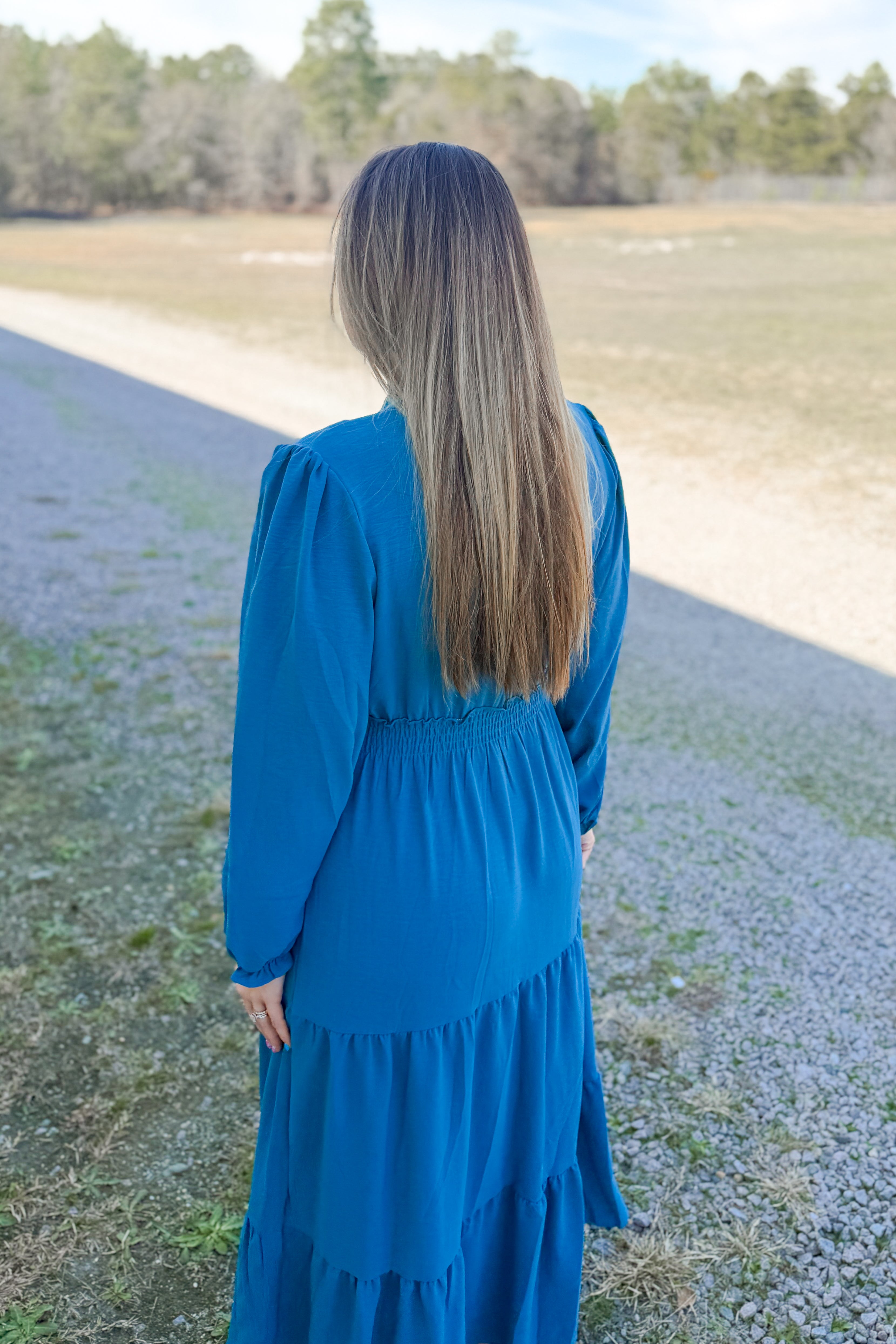 Ever After Midi Dress, Teal