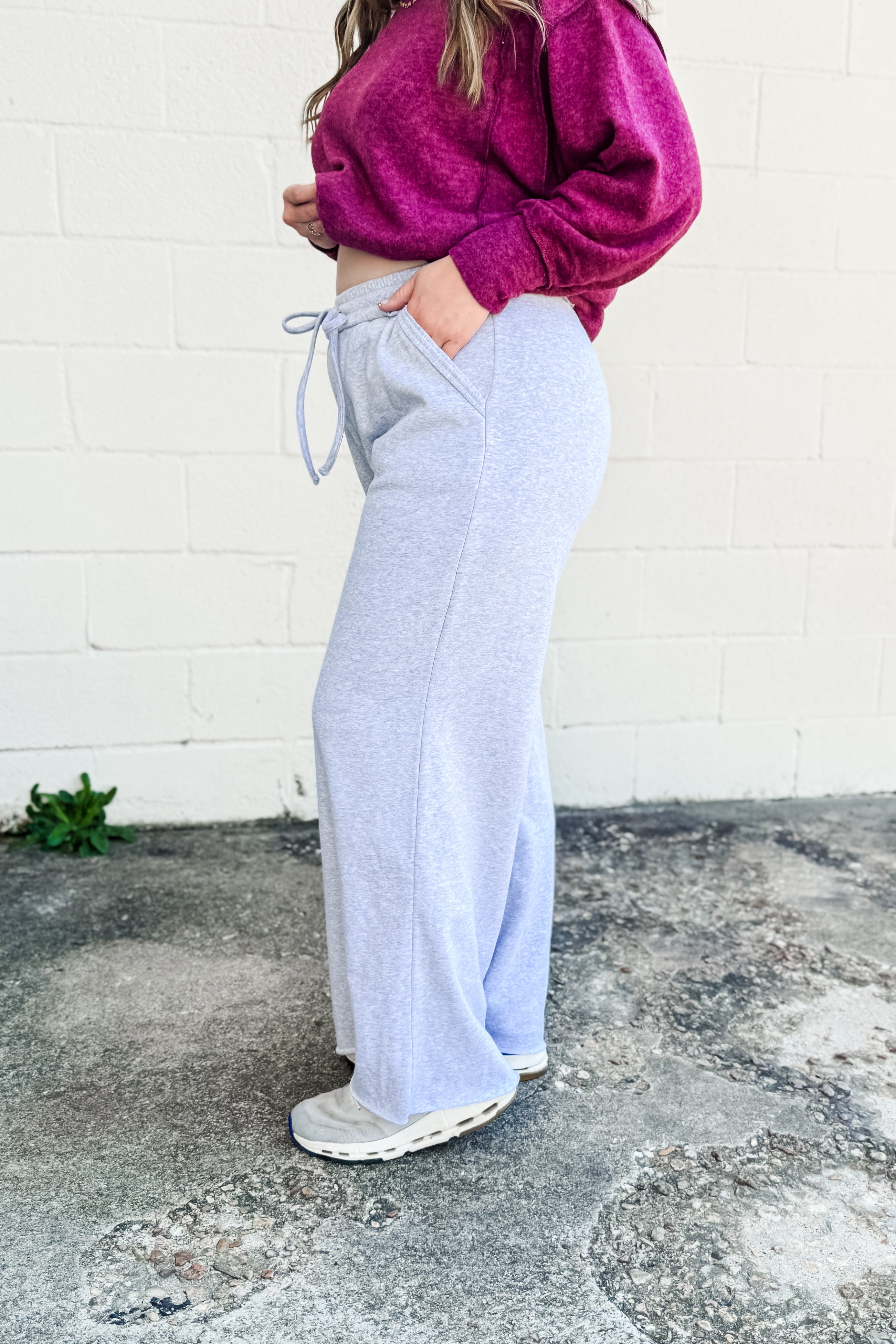 Cloud Nine Sweatpants, Heather Grey