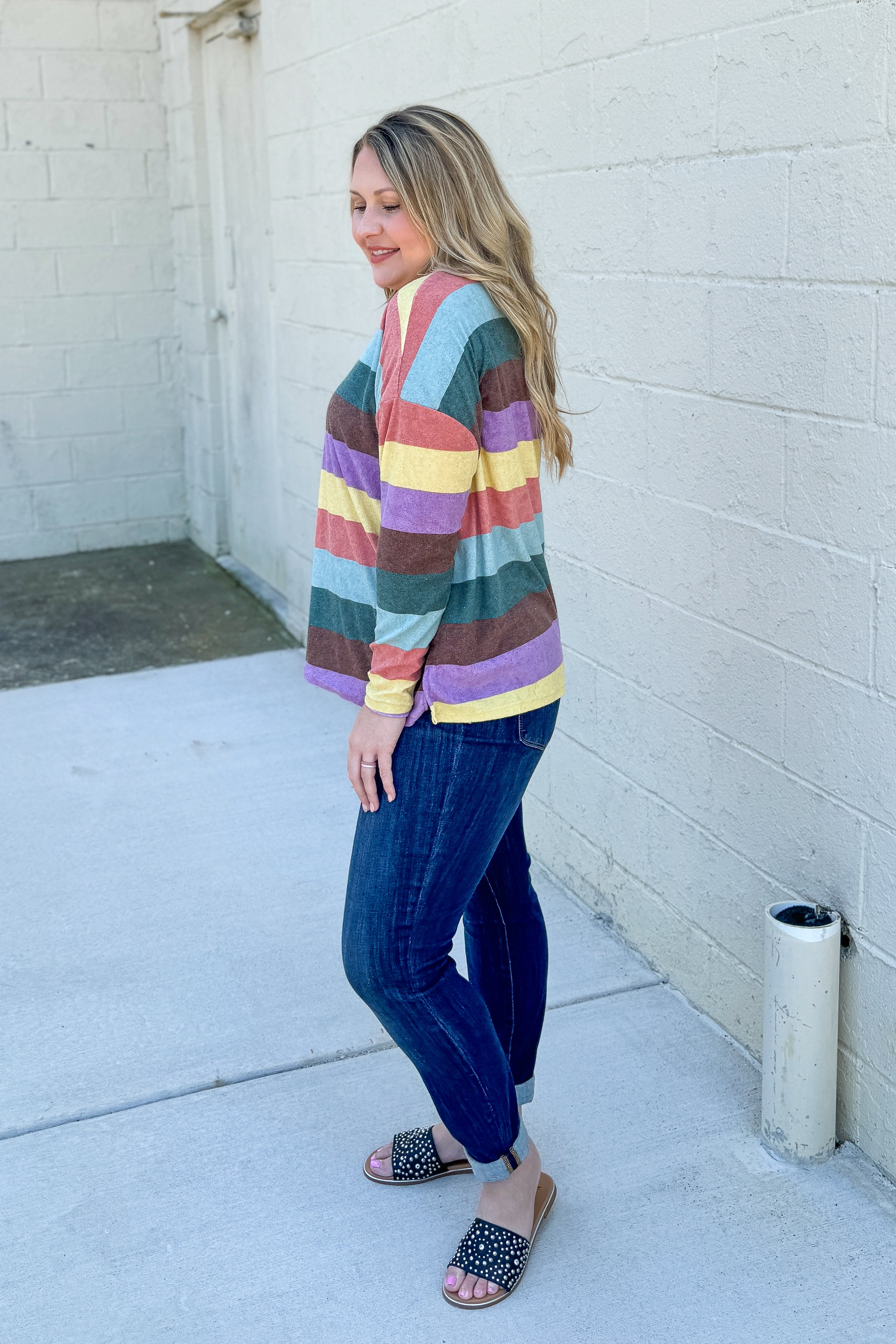 Choose Your Color Stripe Top