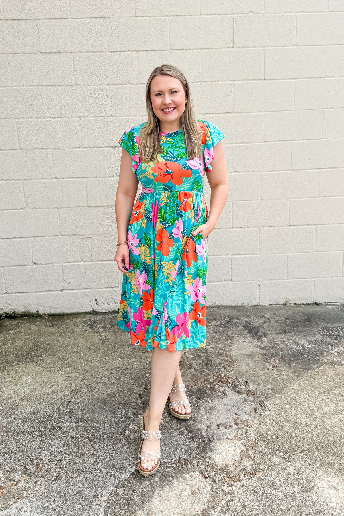 Tropical Tint Babydoll Dress | Sew Southern Designs