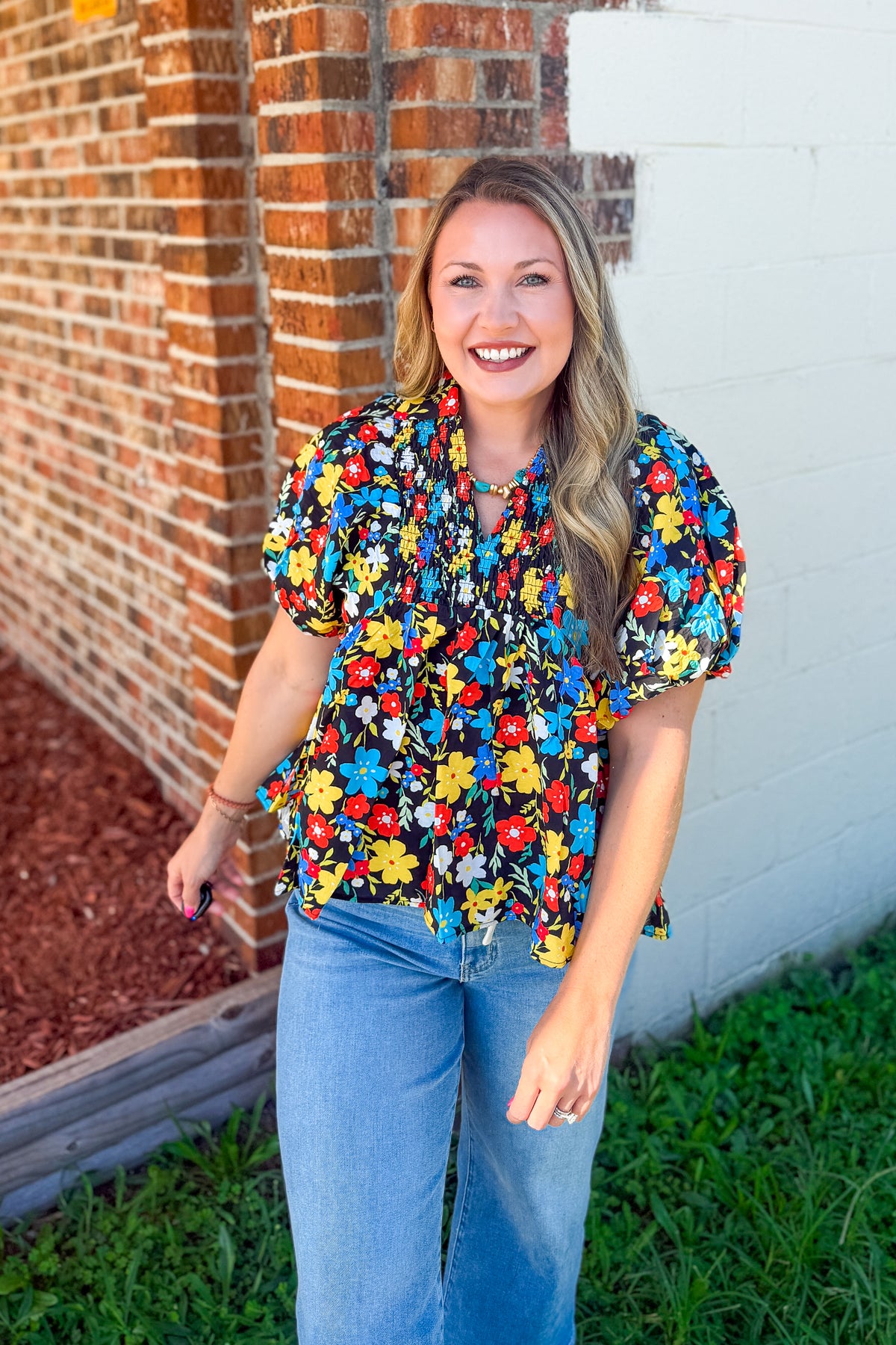 Wildflower Weekend Floral Top