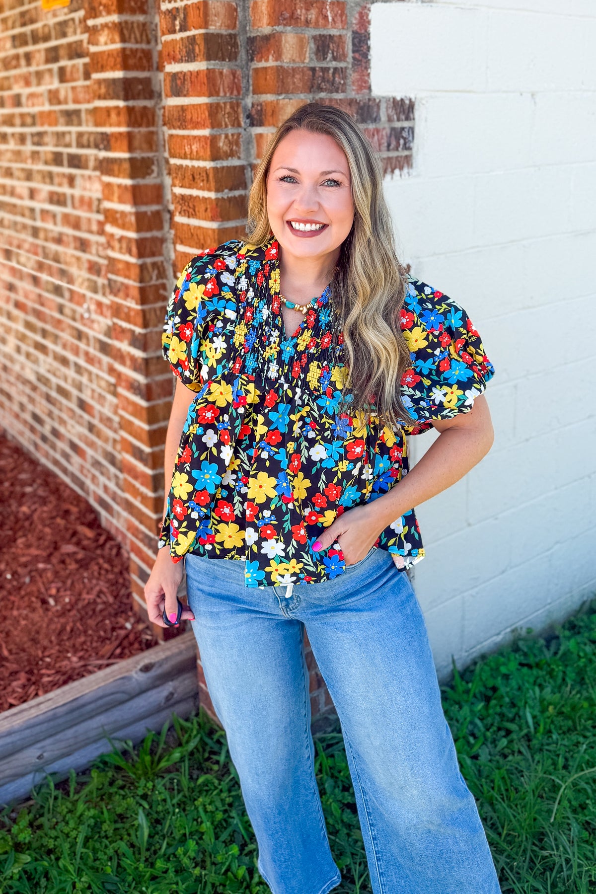 Wildflower Weekend Floral Top