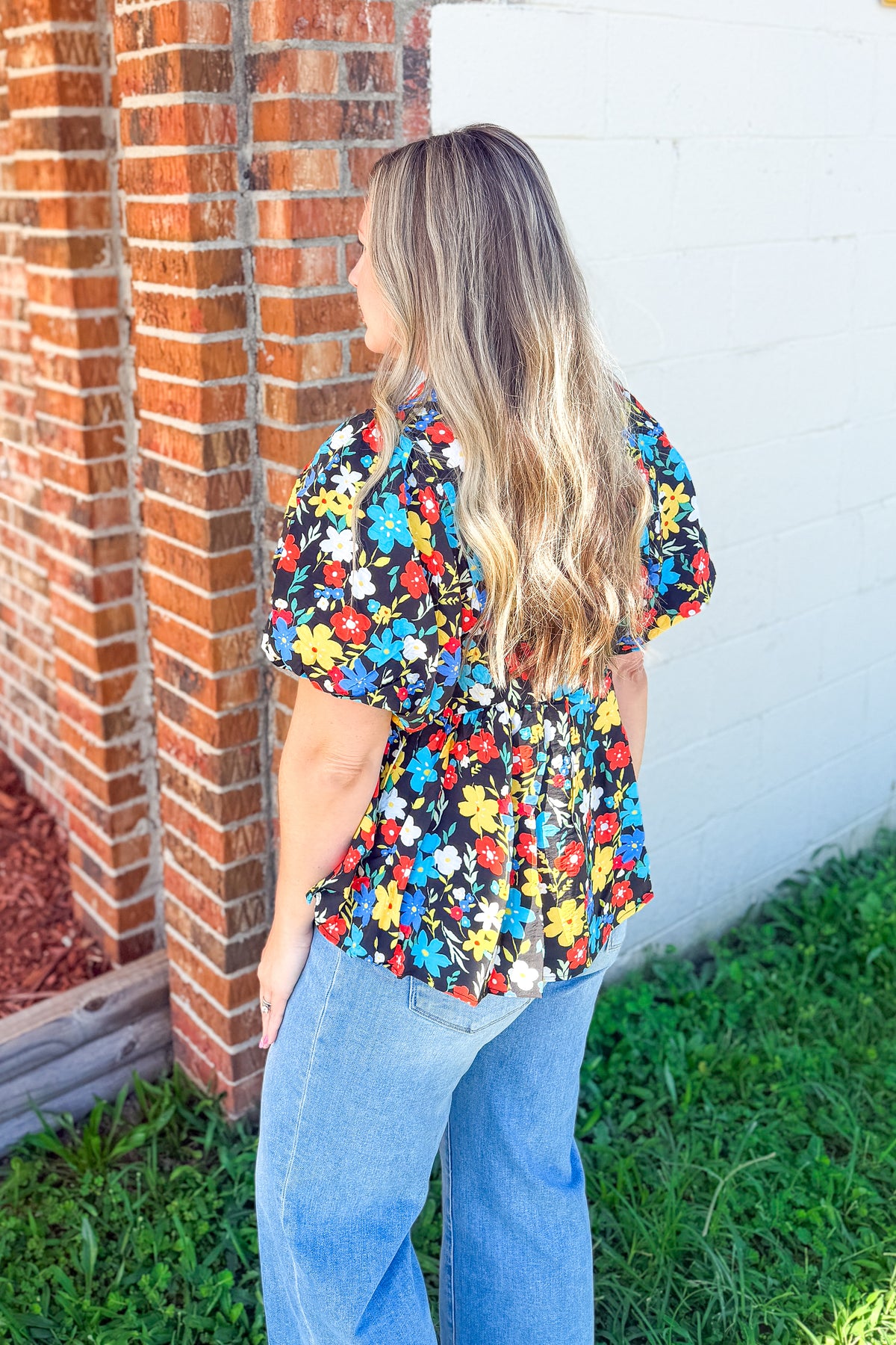 Wildflower Weekend Floral Top