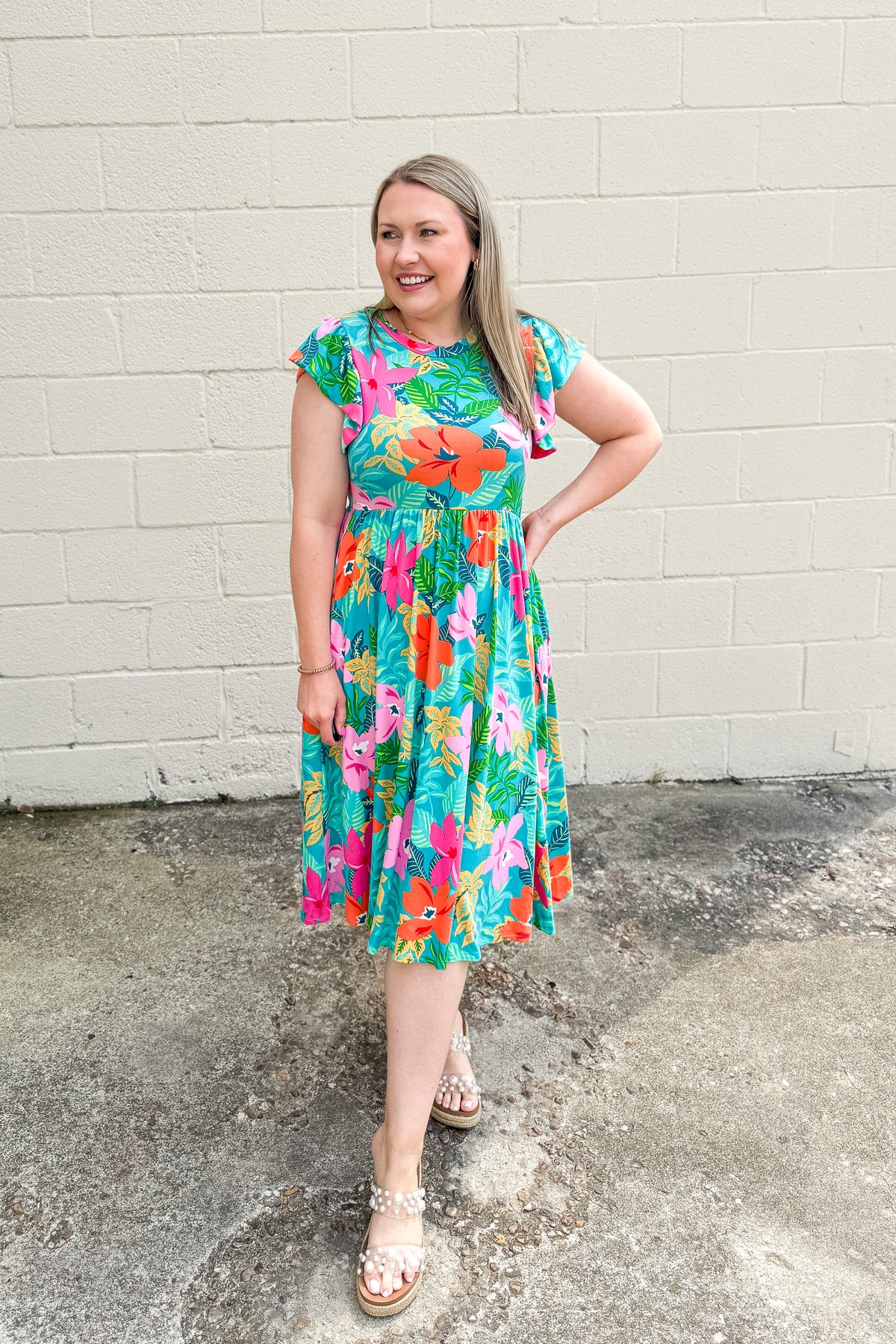 Tropical Tint Babydoll Dress | Sew Southern Designs