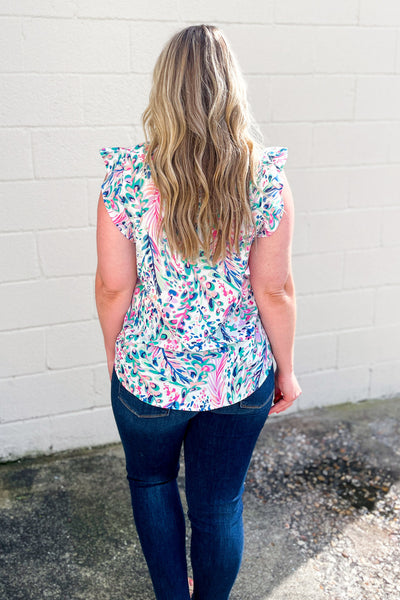 On Your Wishlist Floral Top