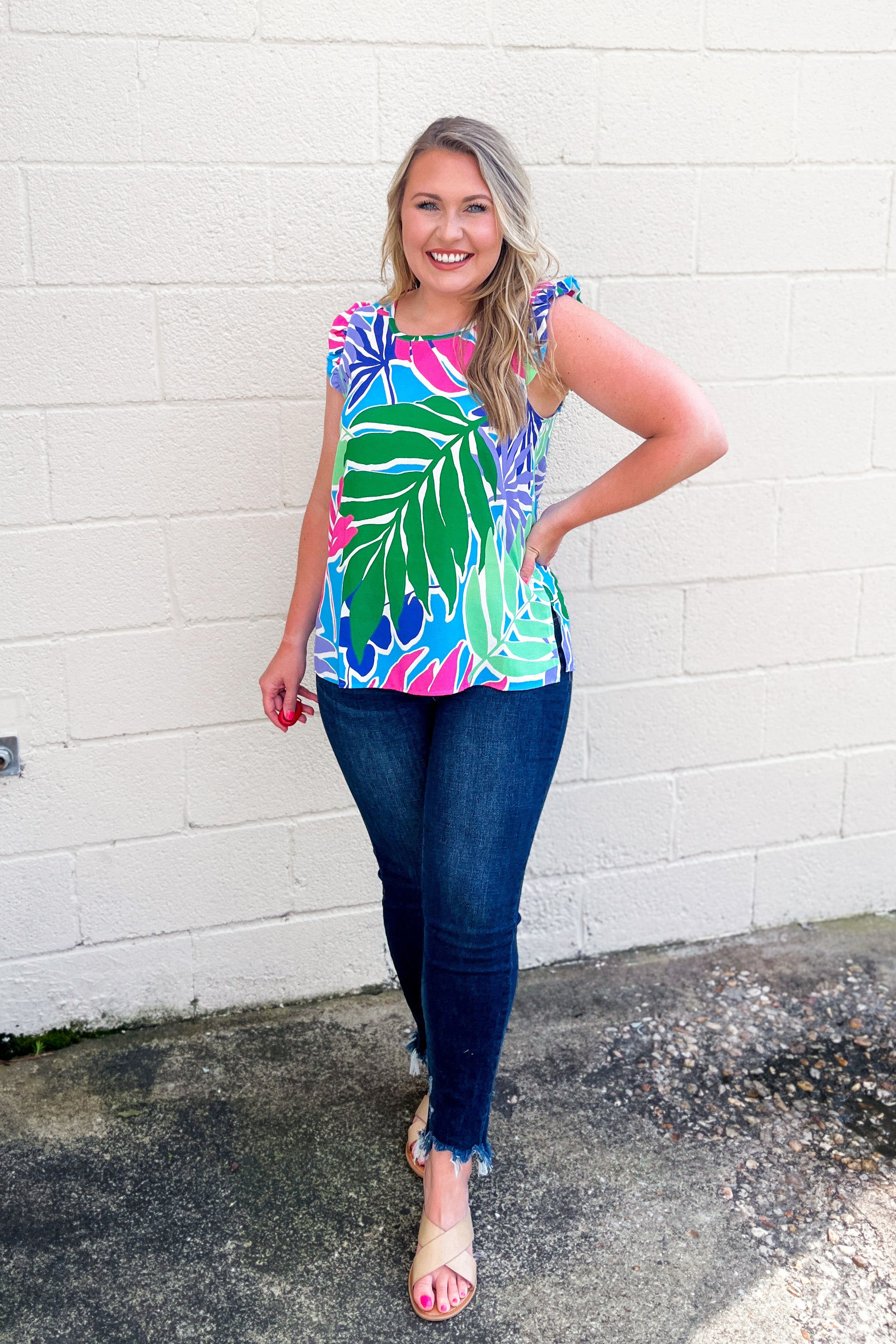 Island Time Tropical Top