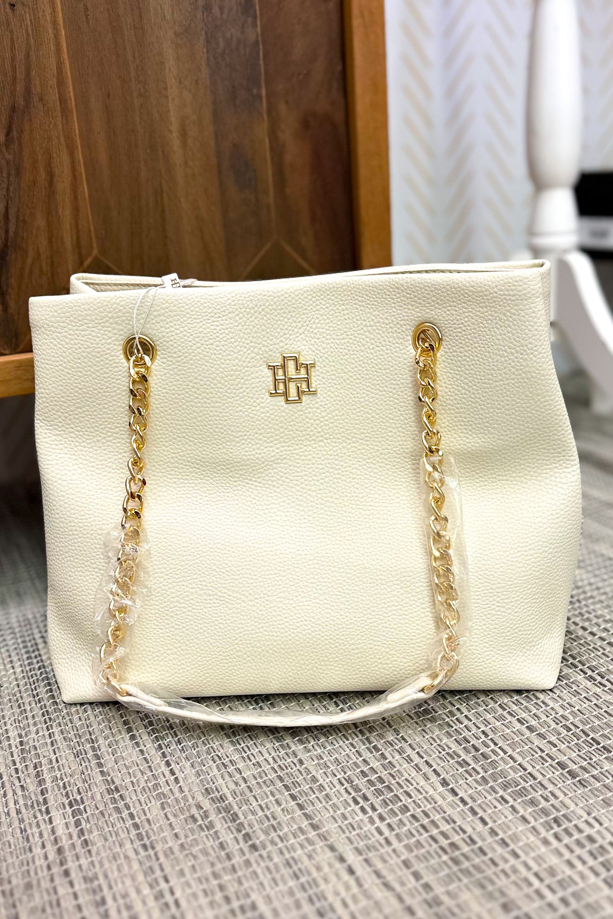 Blair Tote, Cream