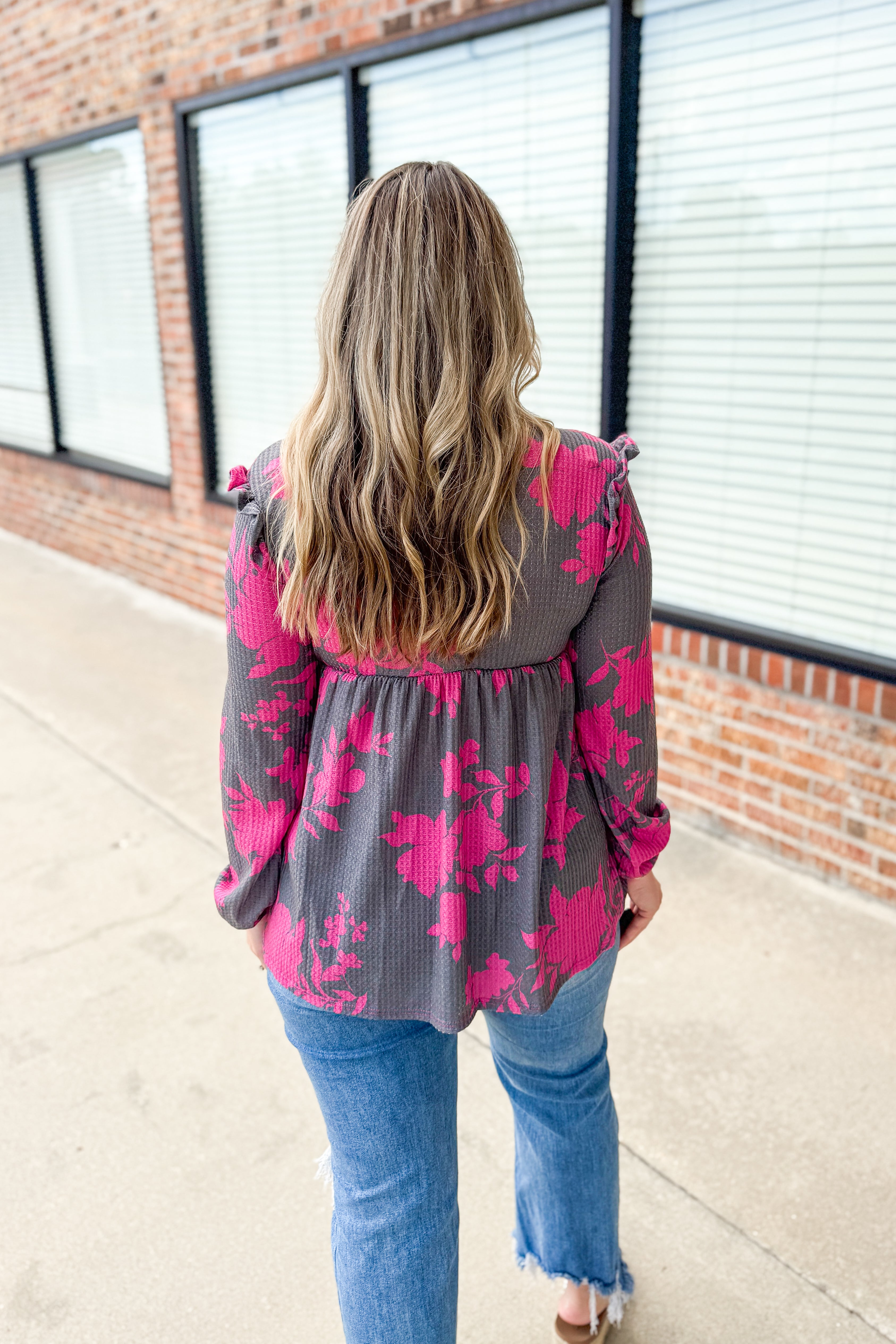 Darling Petals Floral Babydoll Top