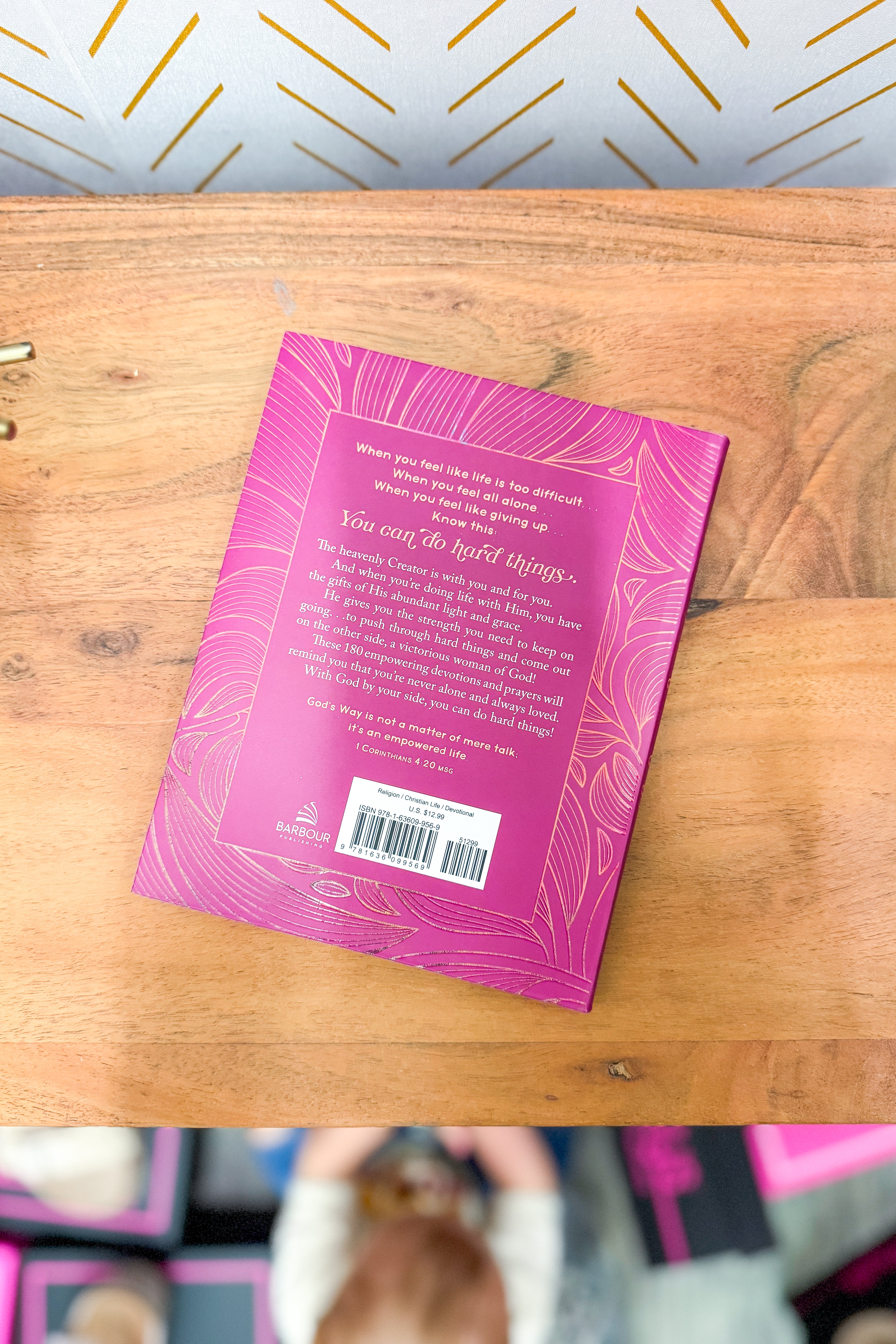 You Can Do Hard Things Devotion Book