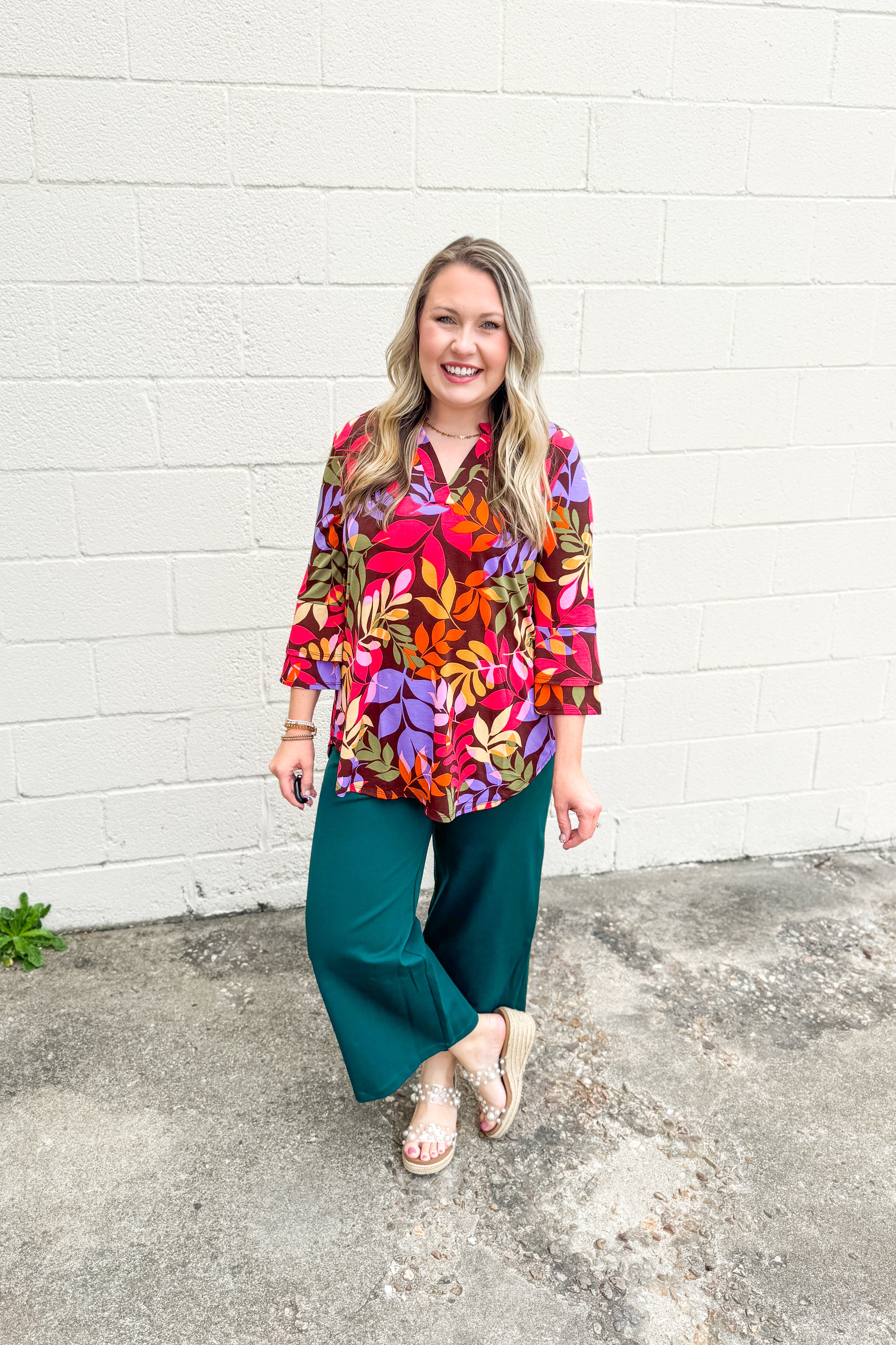 Spice Market Bell Sleeve Top