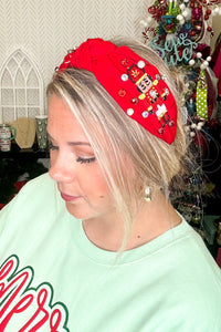 Christmas Nutcracker Headband, Red