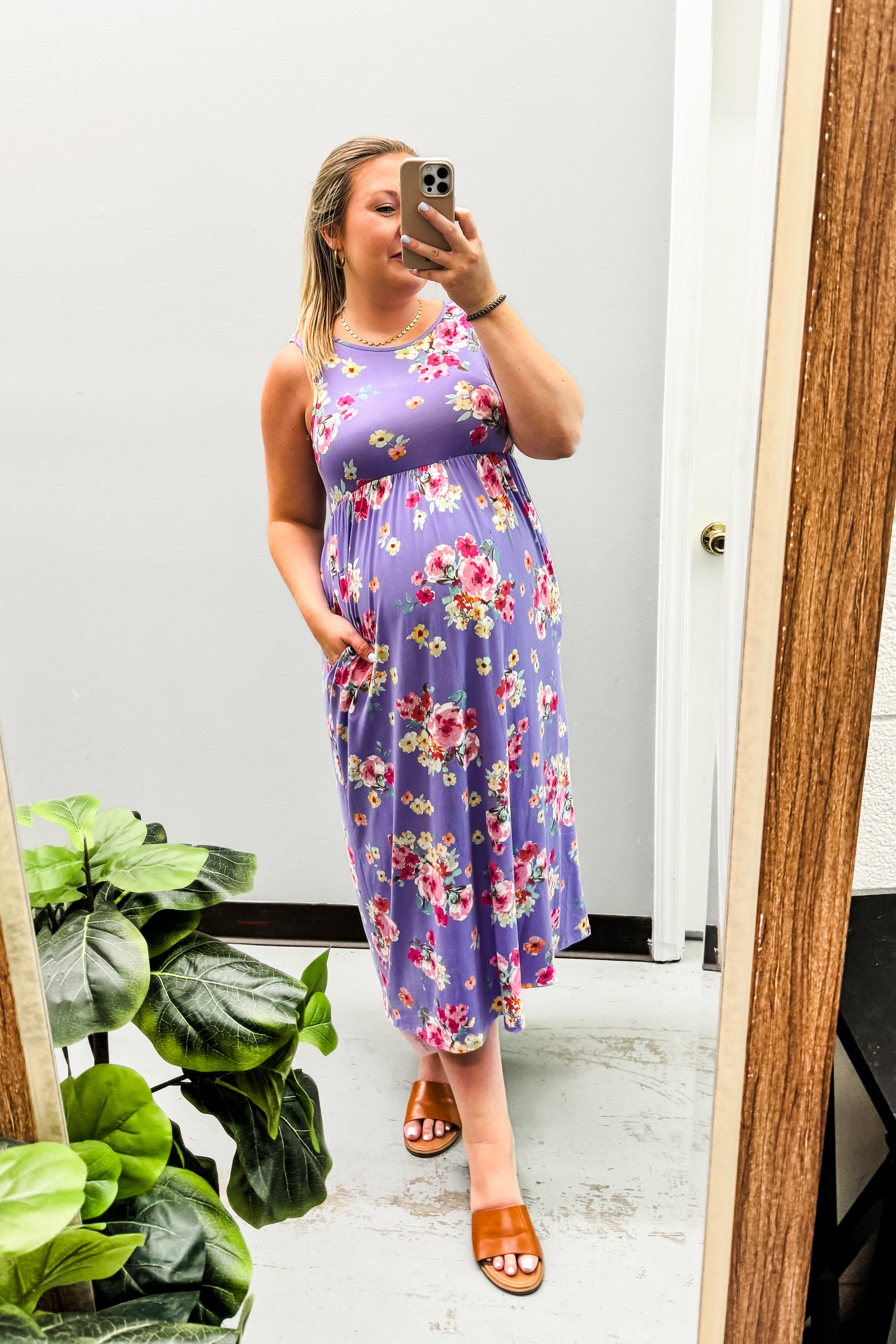 Garden of Hope Maxi Dress, Lilac