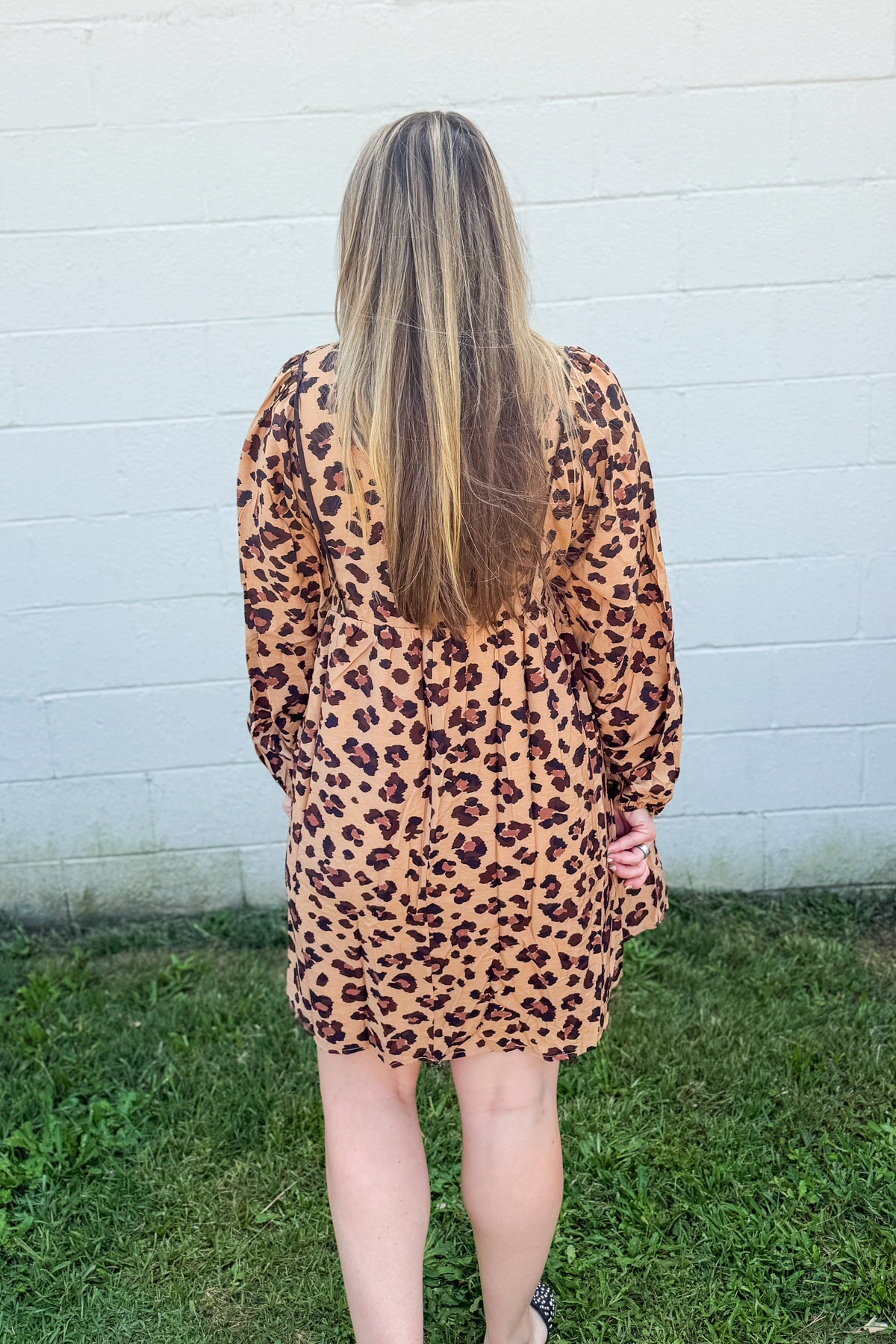 Leopard Babydoll Dress