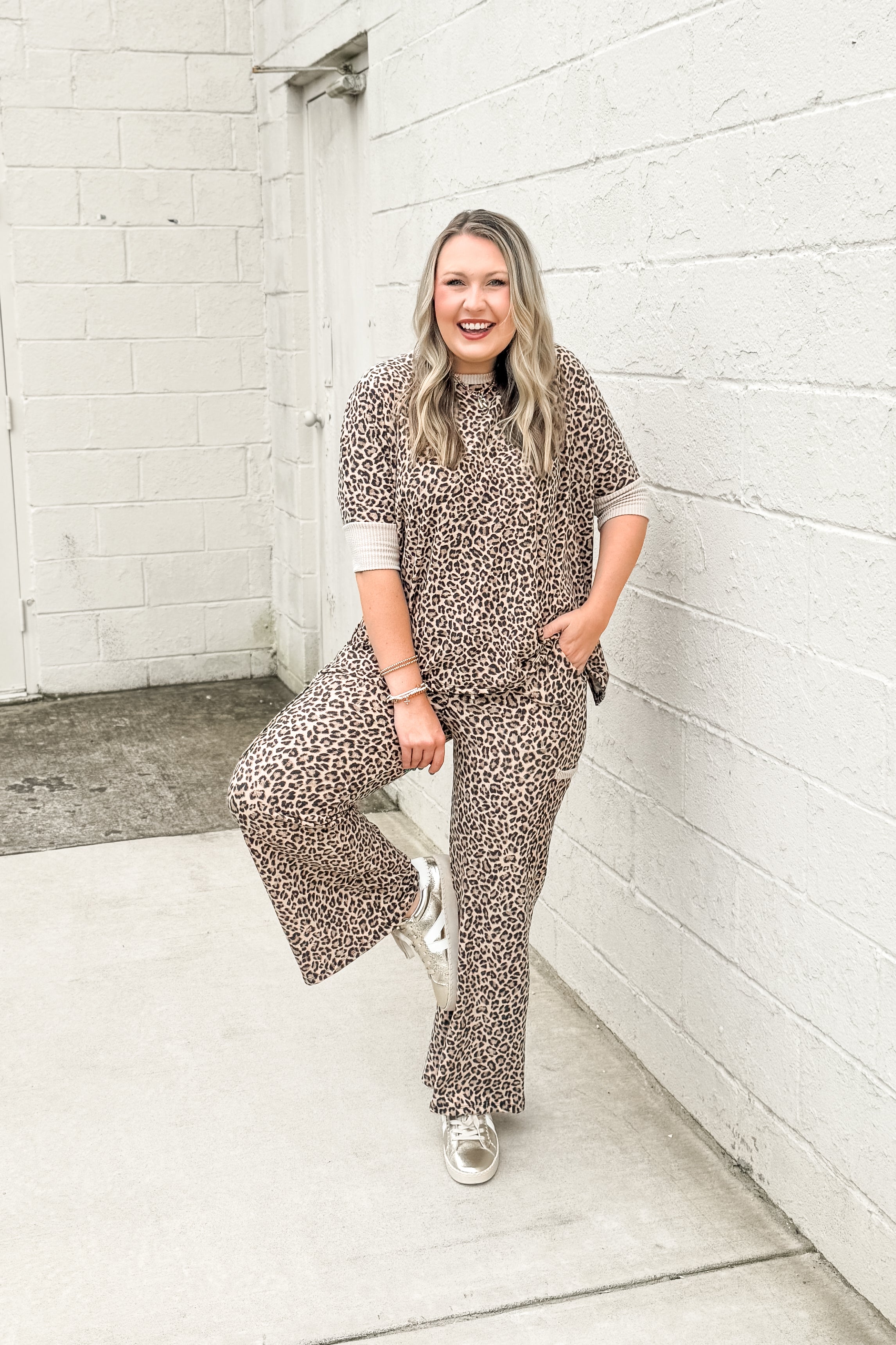 Fierce Fit Leopard Pants