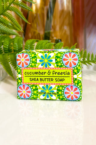 Soap Square, Cucumber Freesia