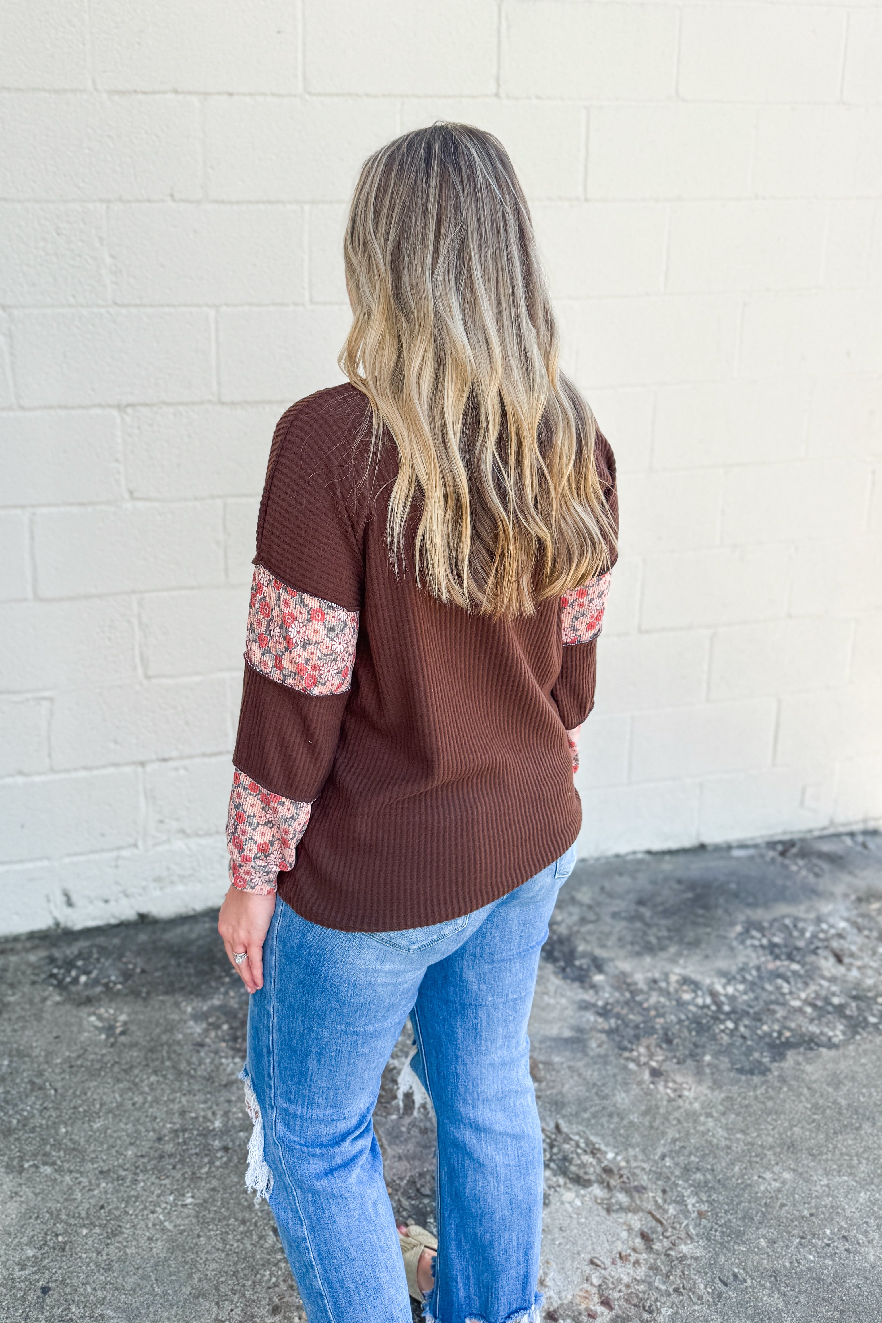 Harvest Daydream Color Block Top