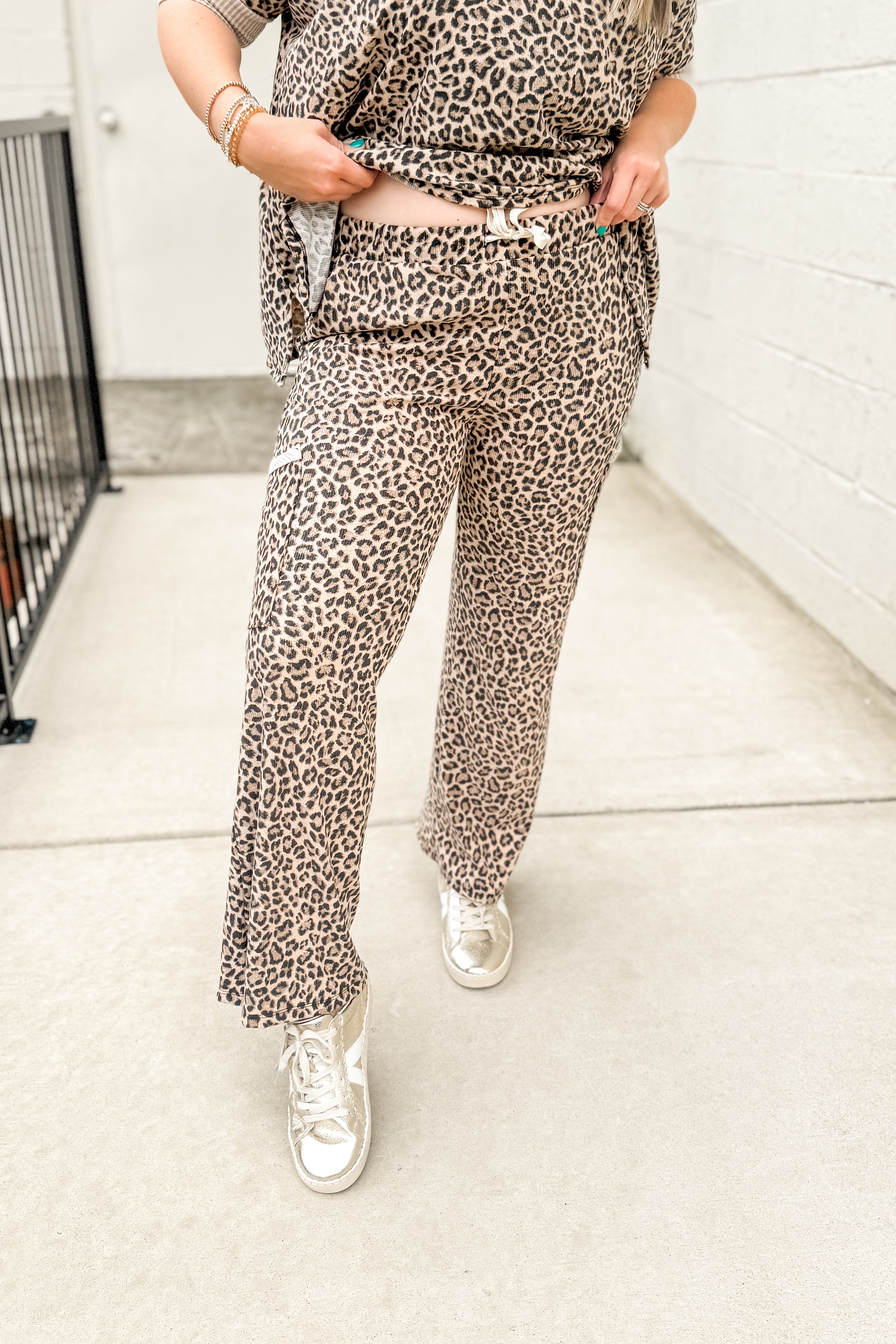 Fierce Fit Leopard Pants