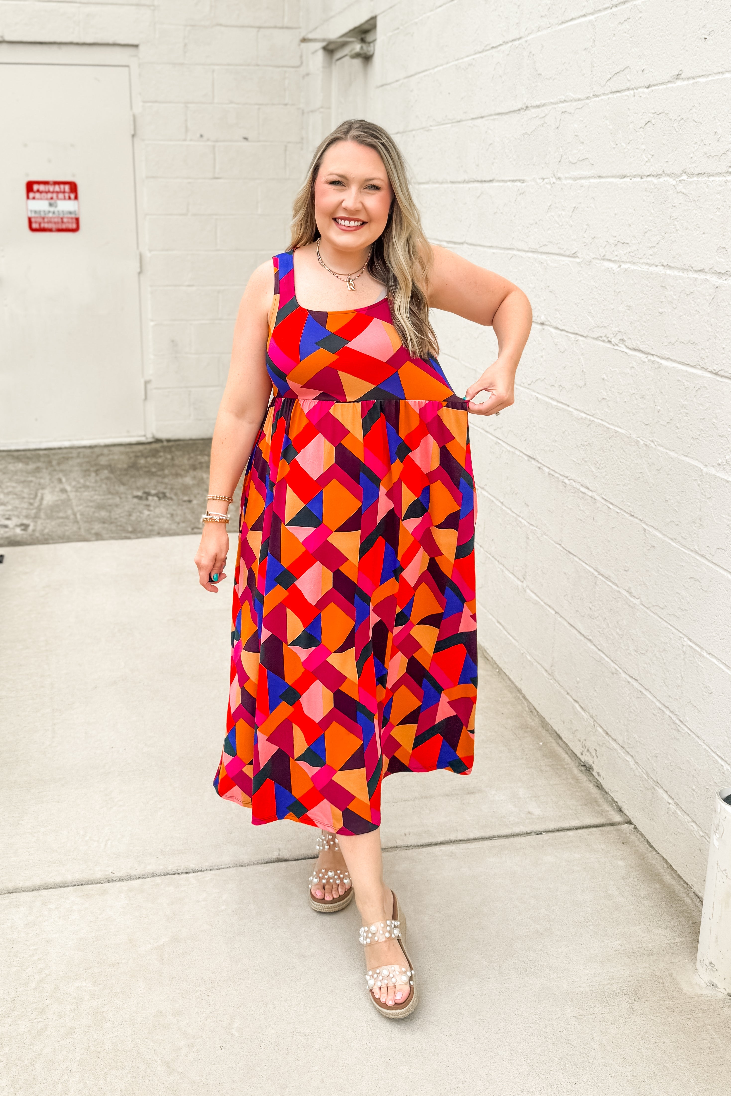 The Wild Canvas Midi Dress