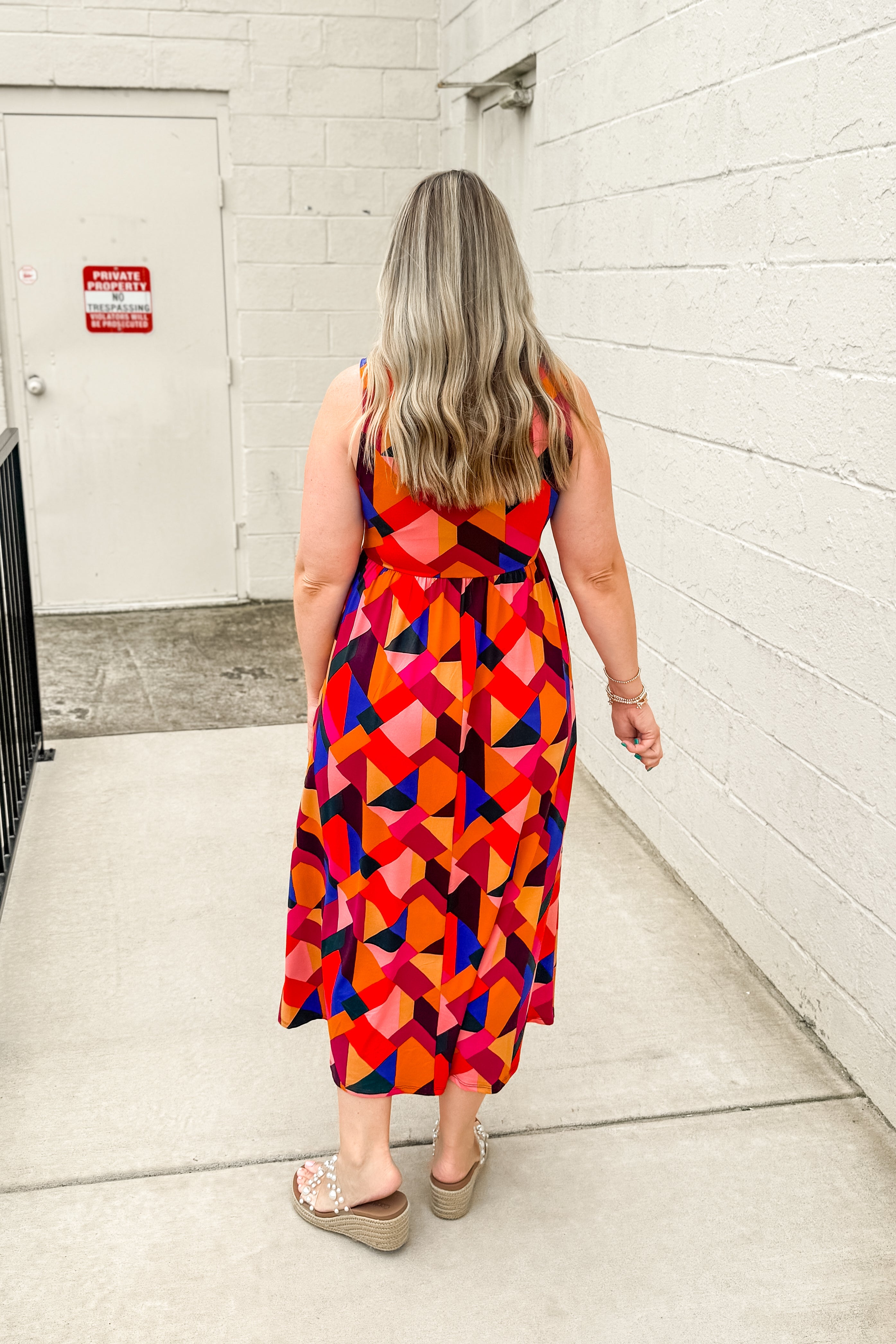 The Wild Canvas Midi Dress