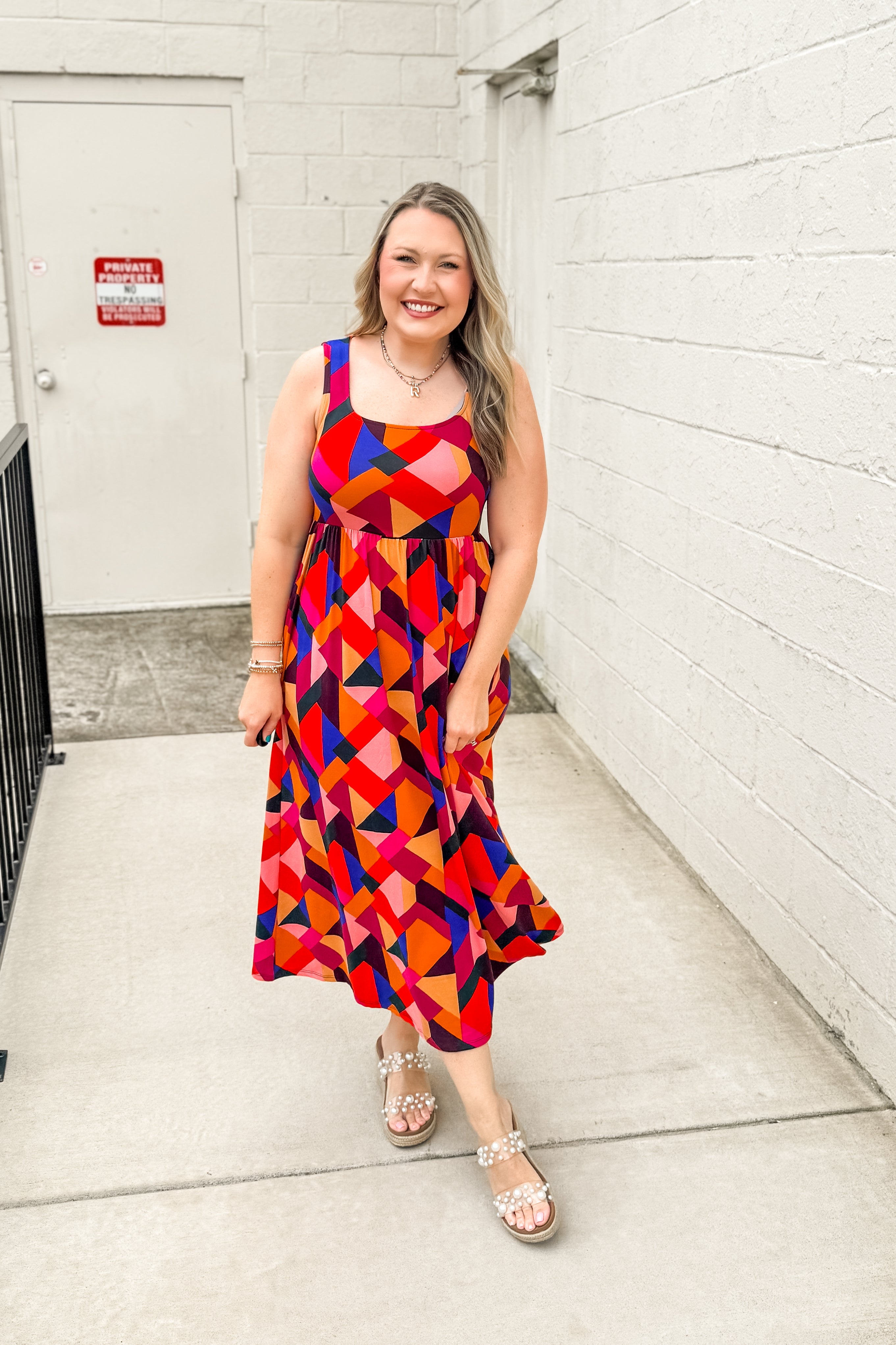 The Wild Canvas Midi Dress