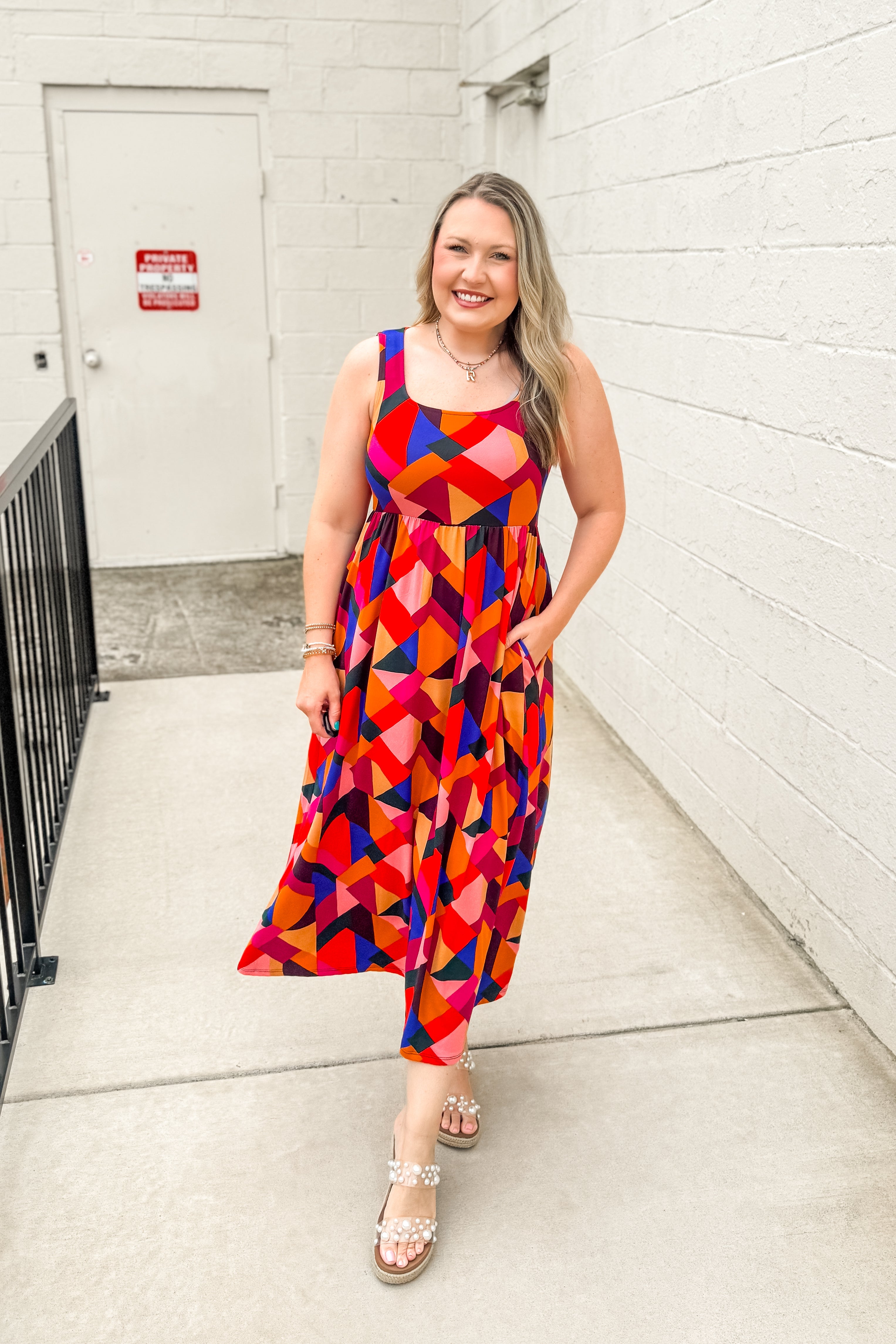 The Wild Canvas Midi Dress