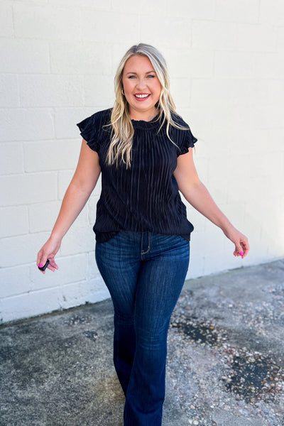 A Heart For Love Top, Black