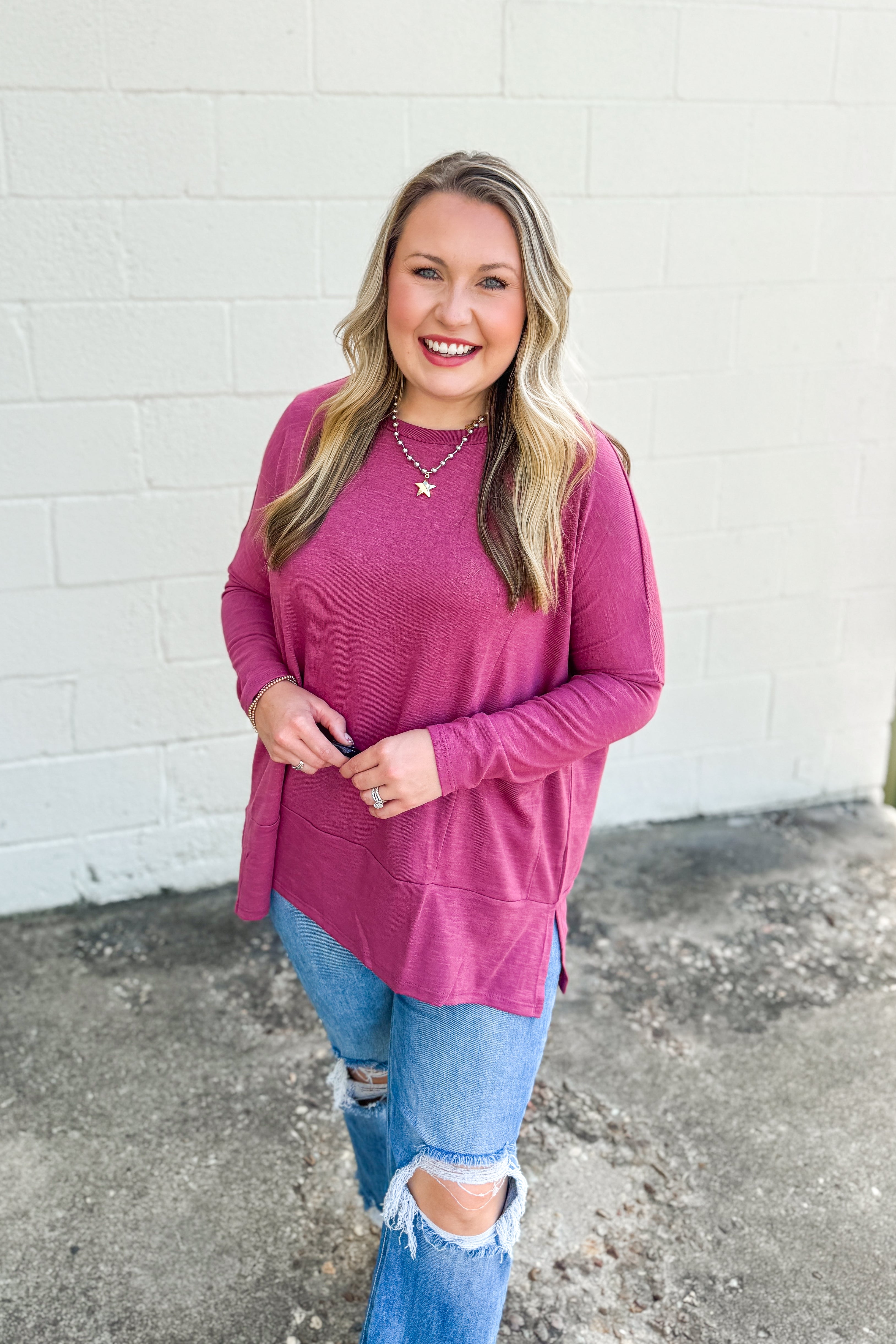 Feel Your Best Top, Autumn Rose