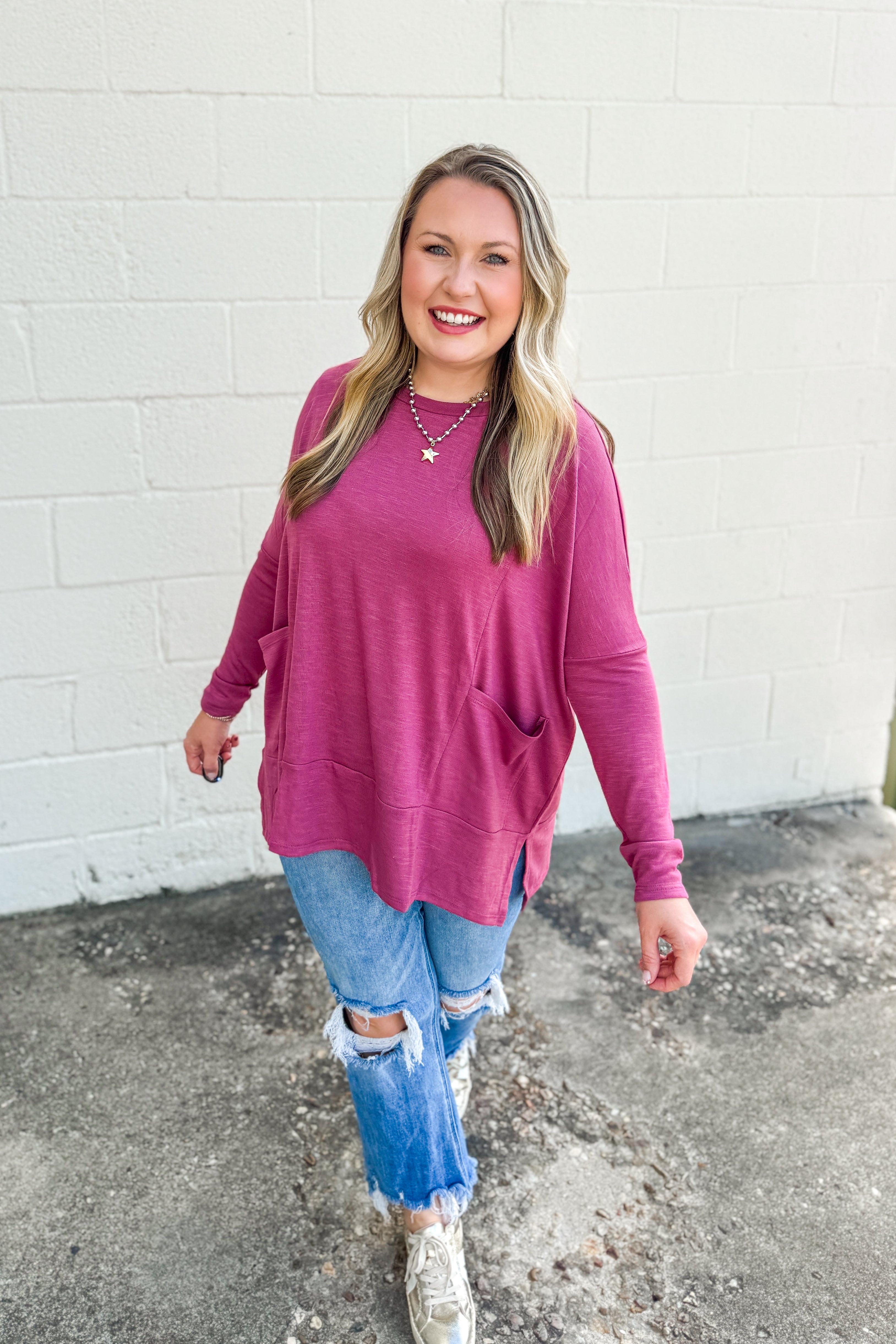 Feel Your Best Top, Autumn Rose