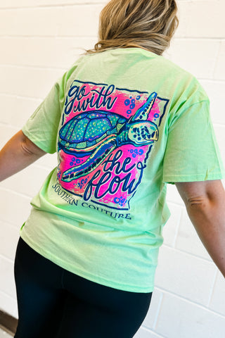 Think Pink Graphic Tee, Neon Pink – Sew Southern Designs