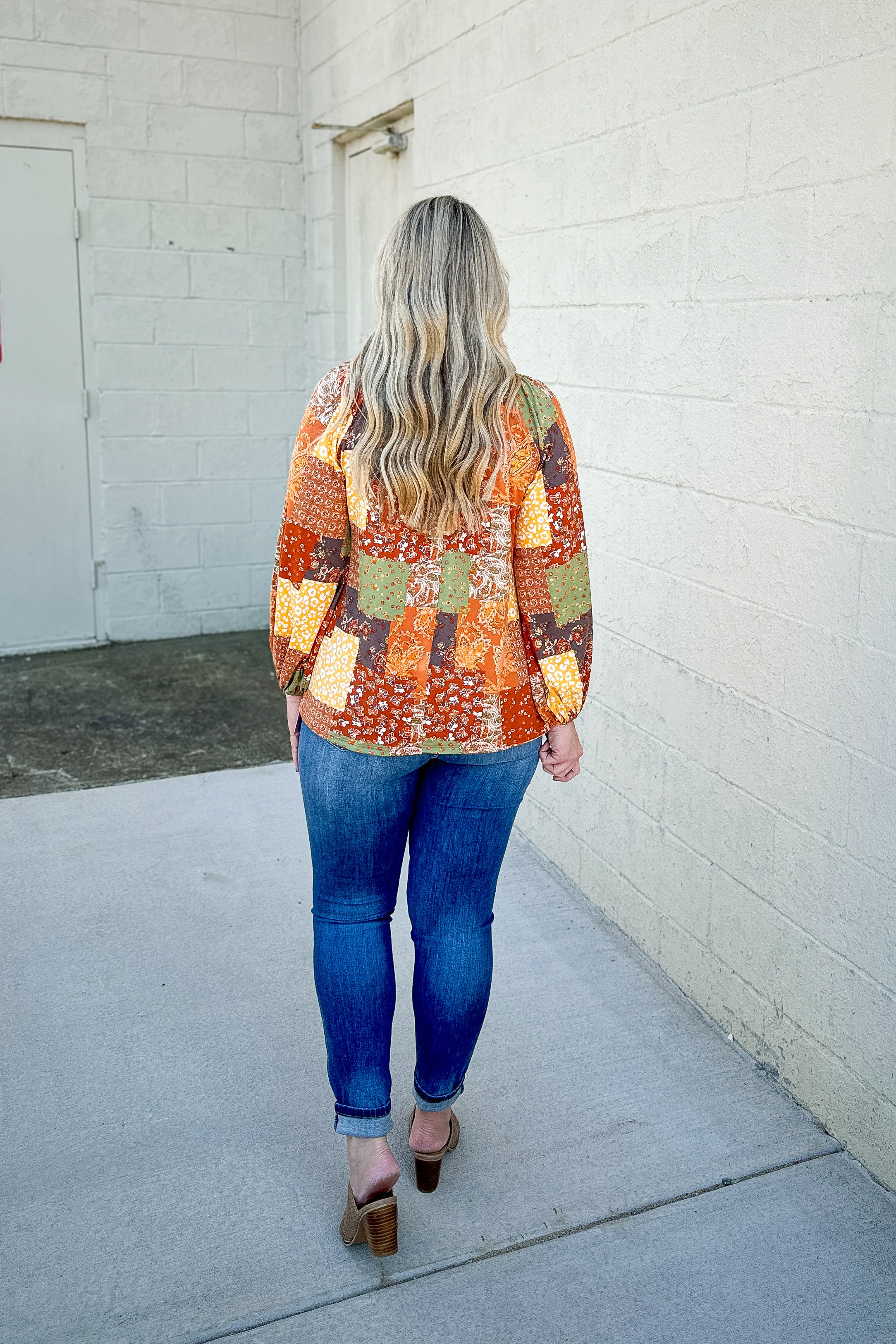 Changing Season Multi Print Top