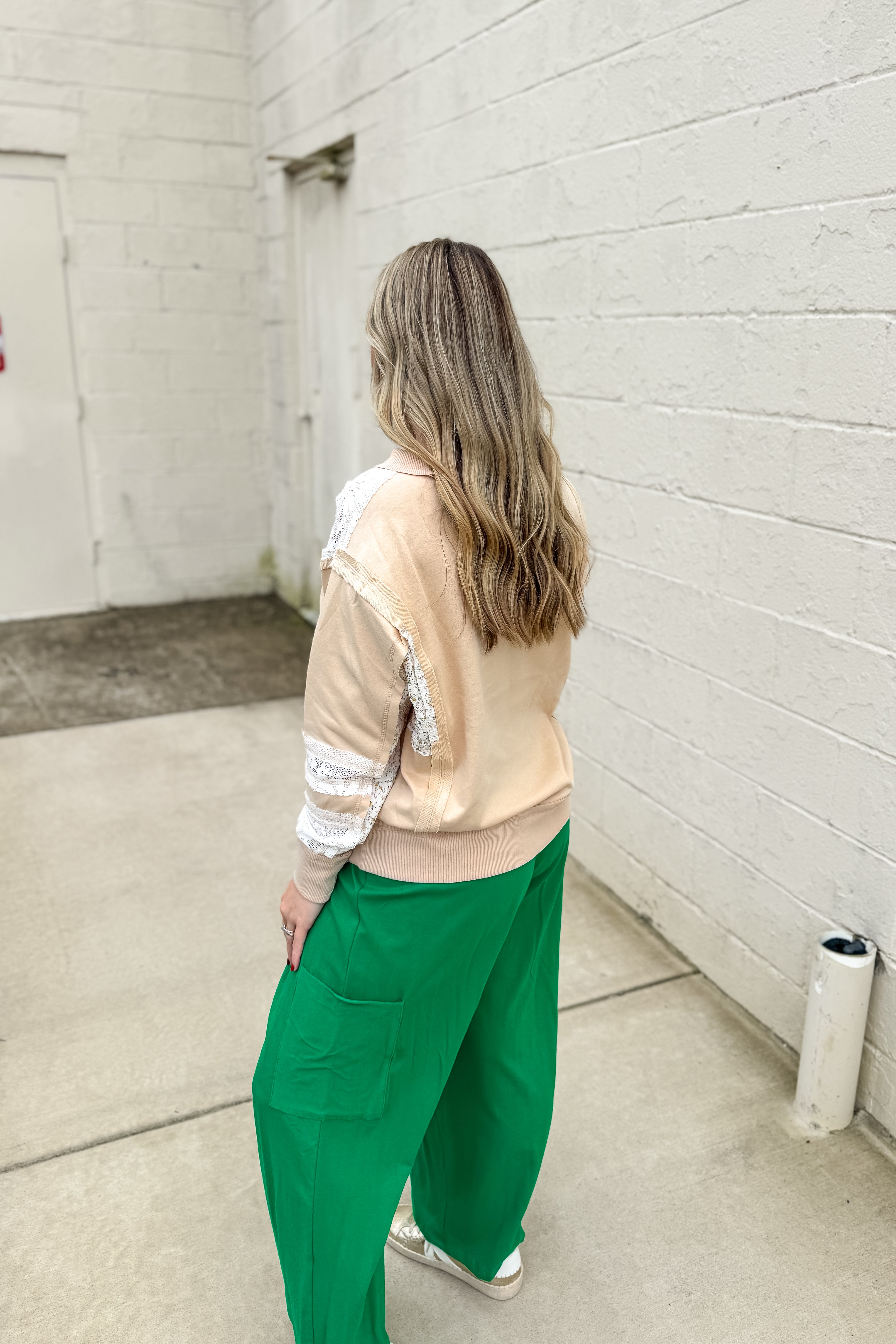 Starstruck Patchwork Pullover Top