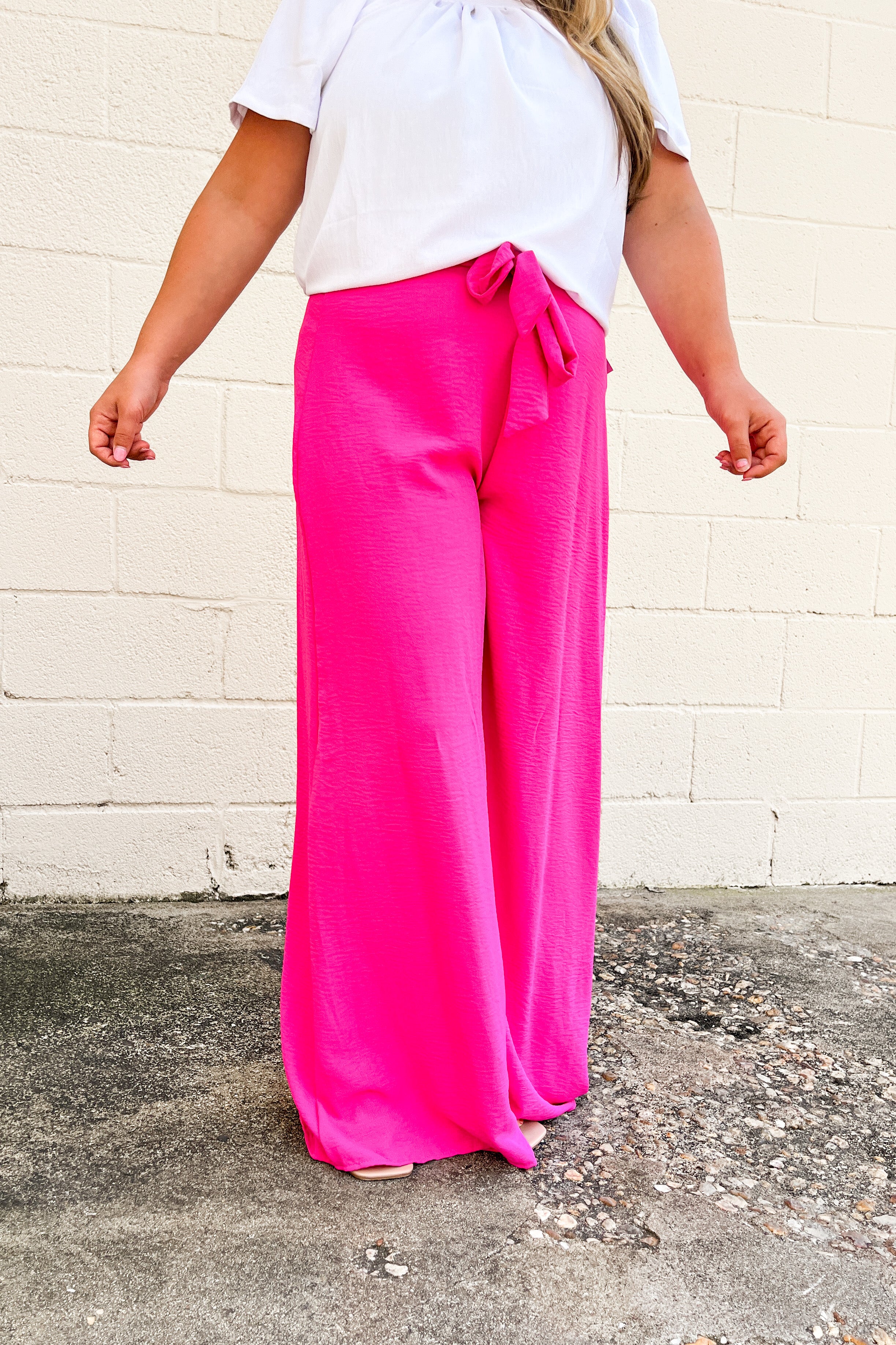 Get Your Way Pants, Hot Pink