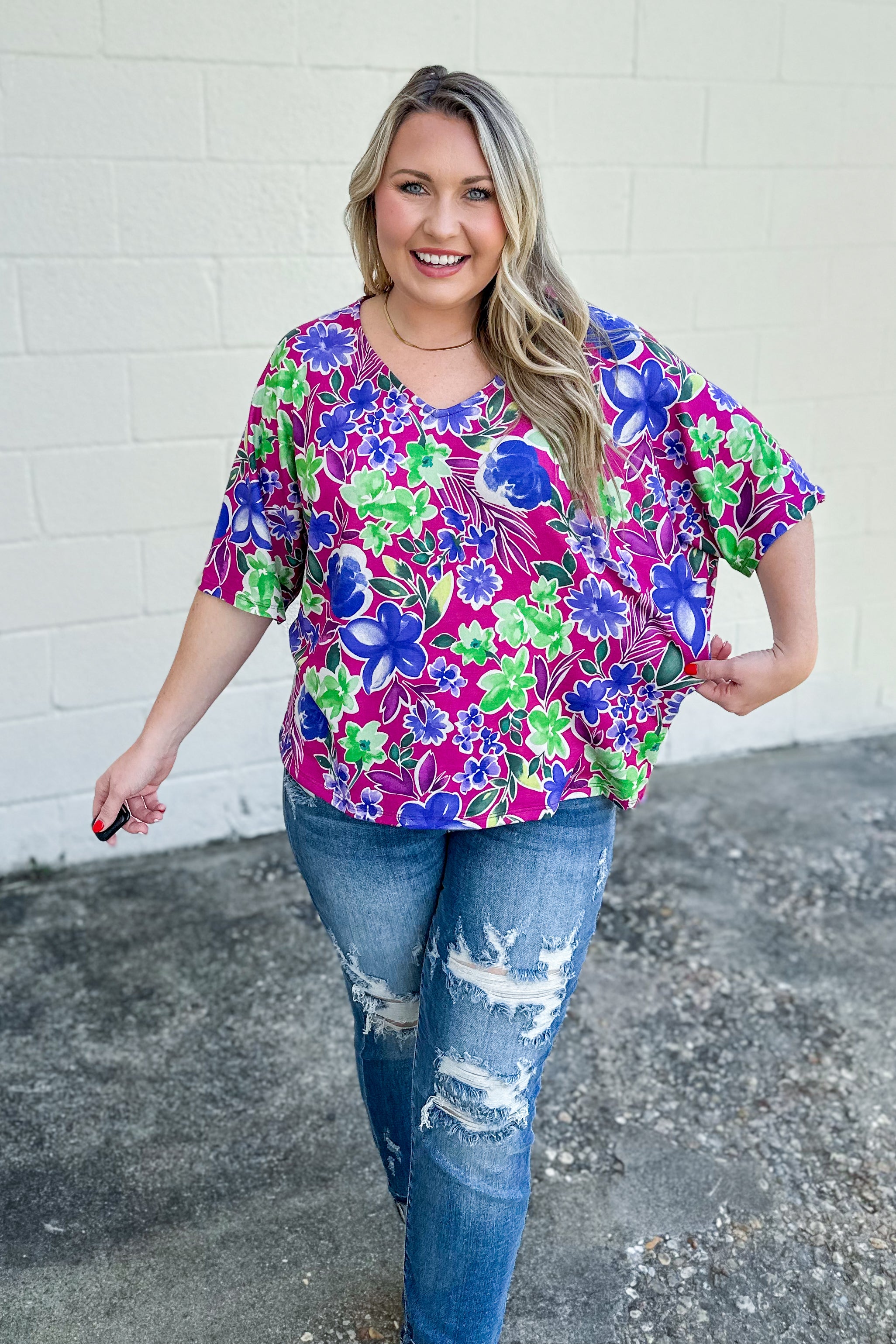 Fancy Me Floral Top