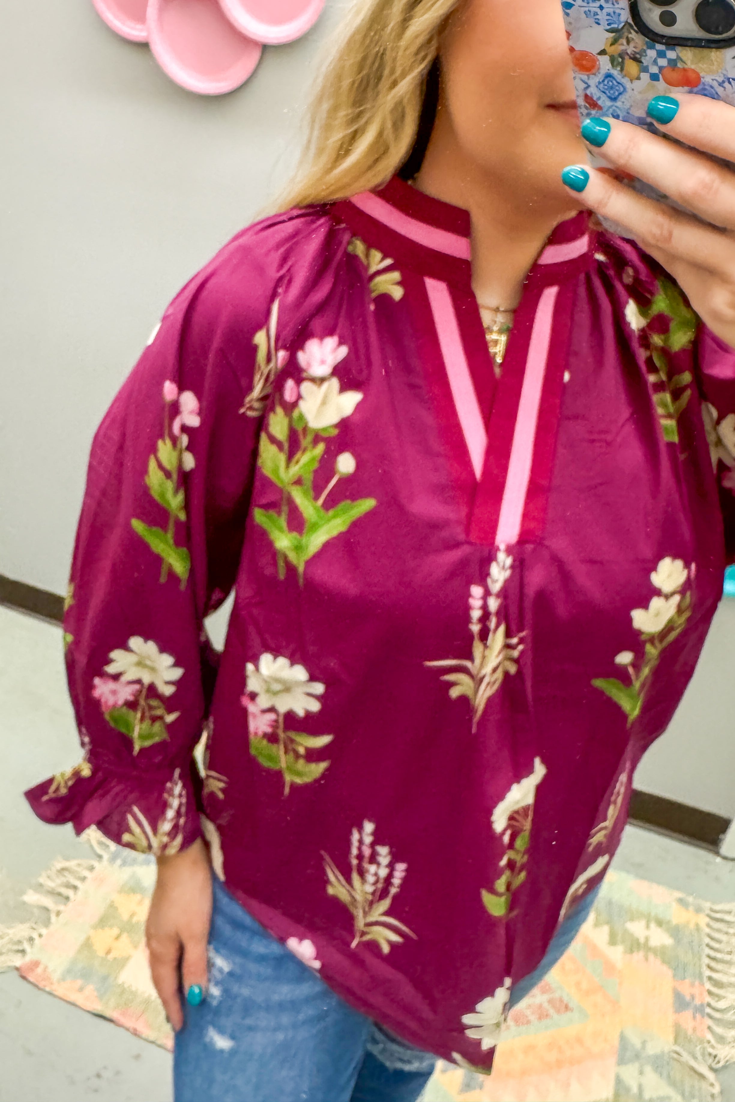 Autumn Bloom Top