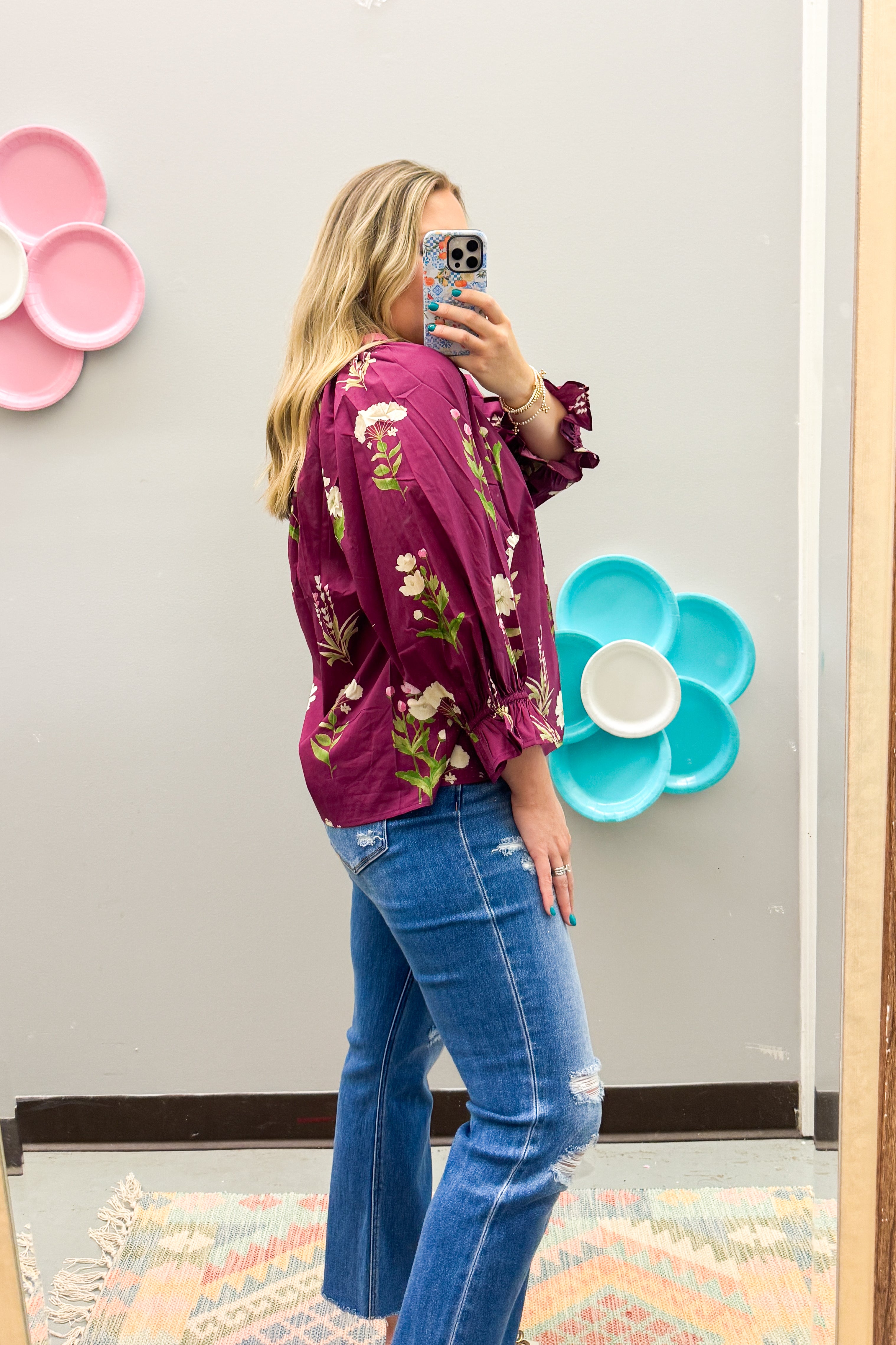 Autumn Bloom Top