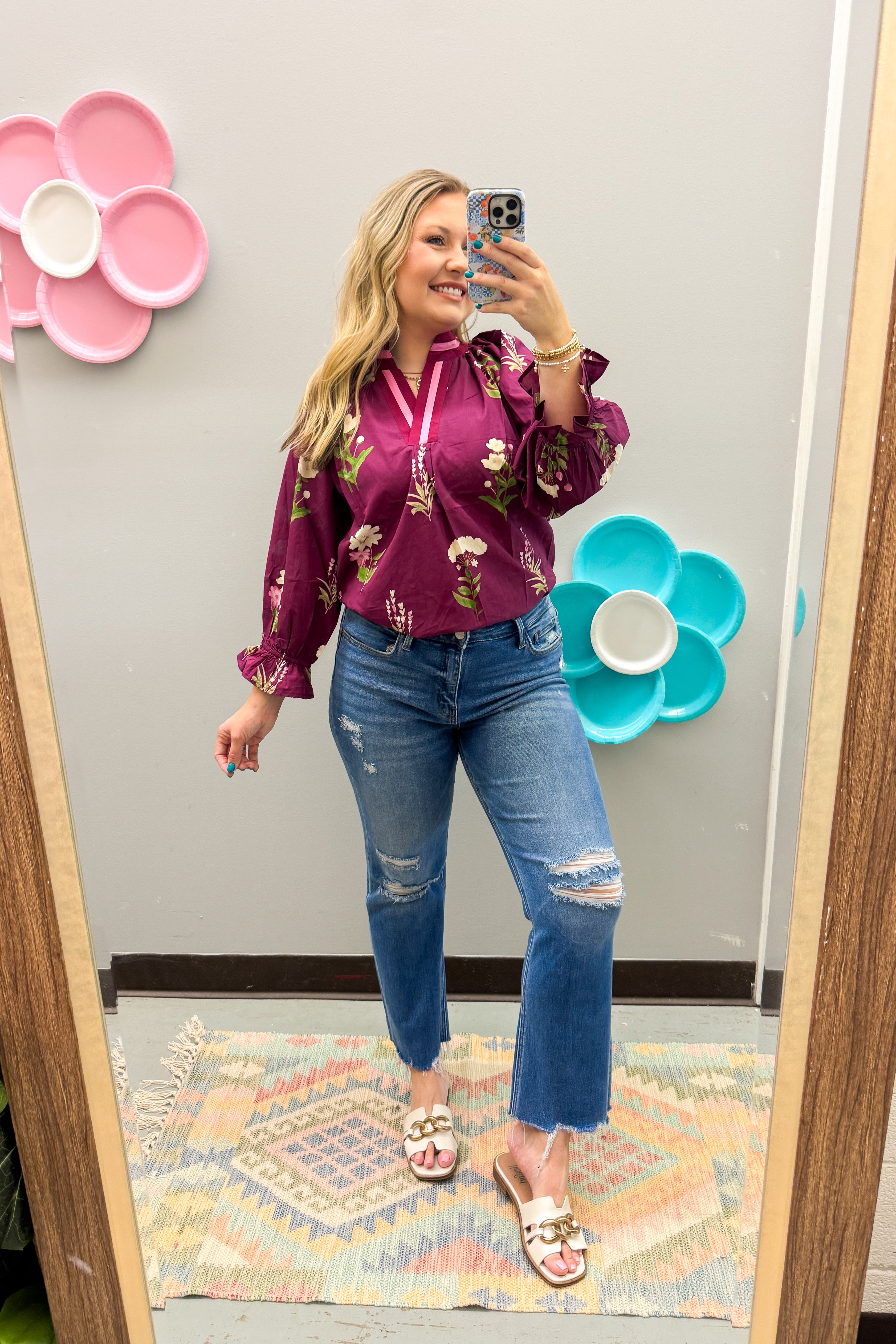 Autumn Bloom Top