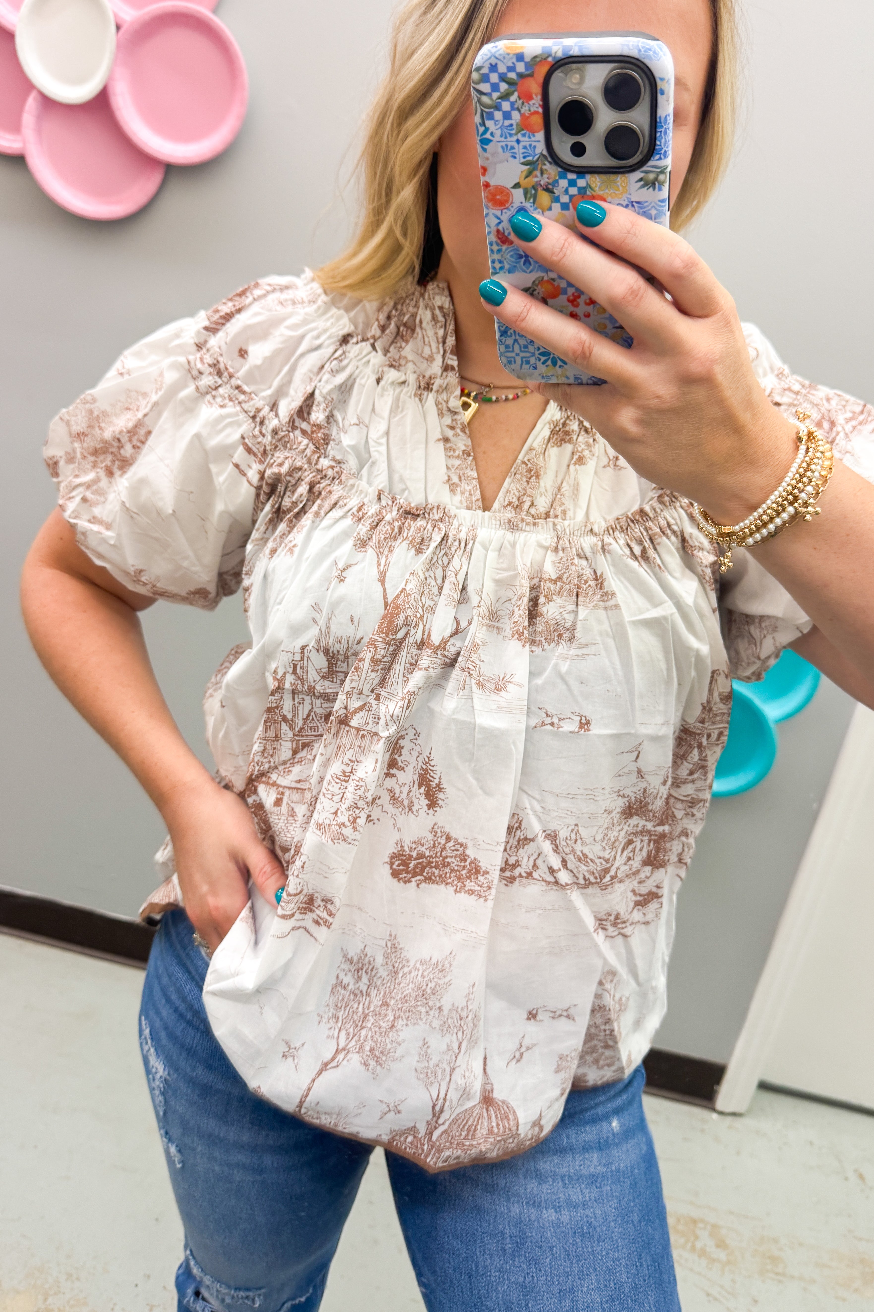 Ivy Lane Grandmillennial Top