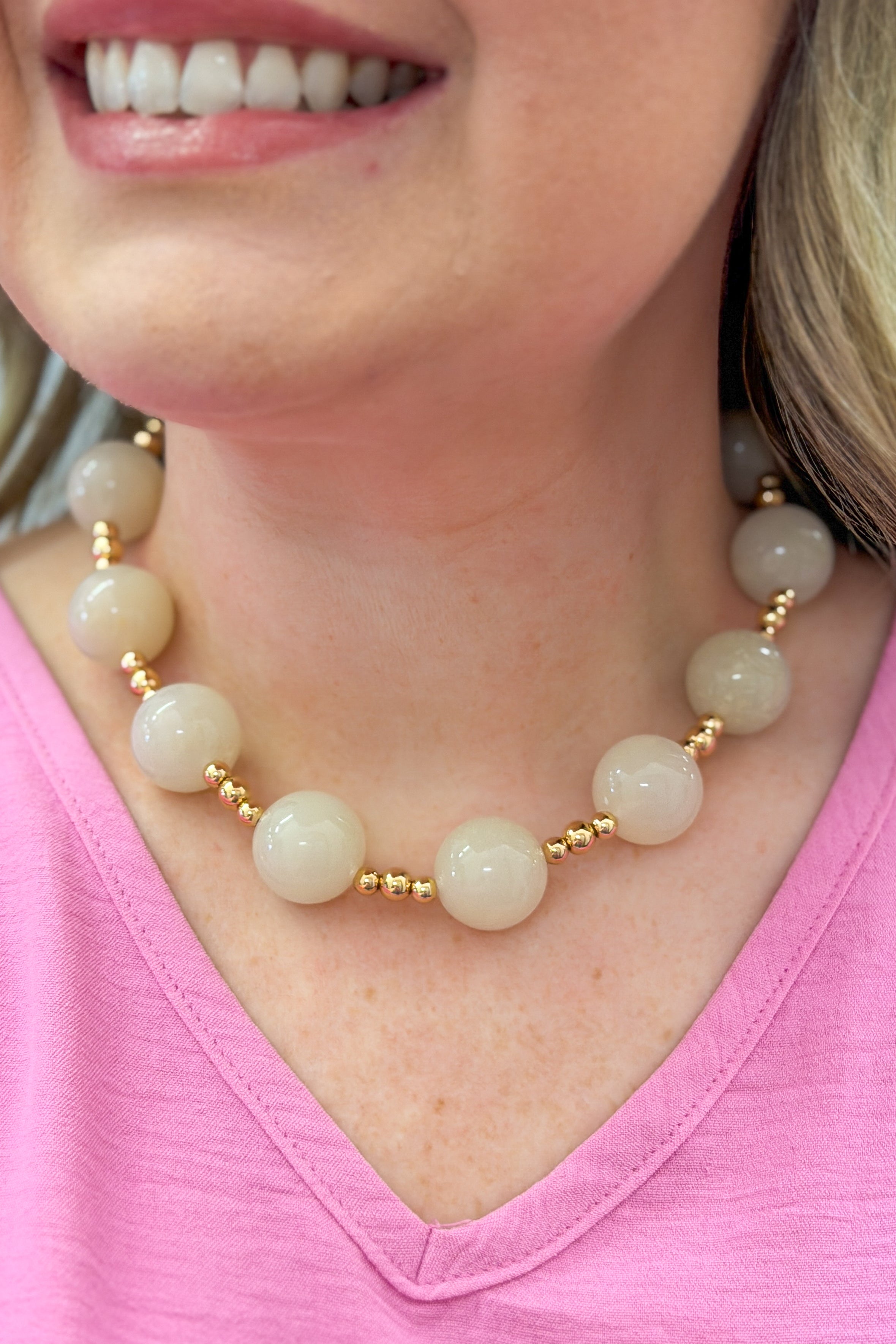 The Madison Necklace, White