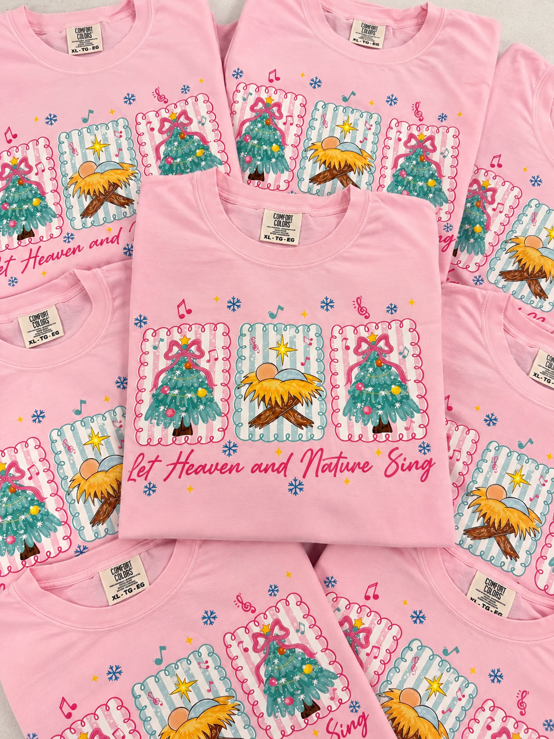 Let Heaven & Nature Sing Graphic Tee, Blossom