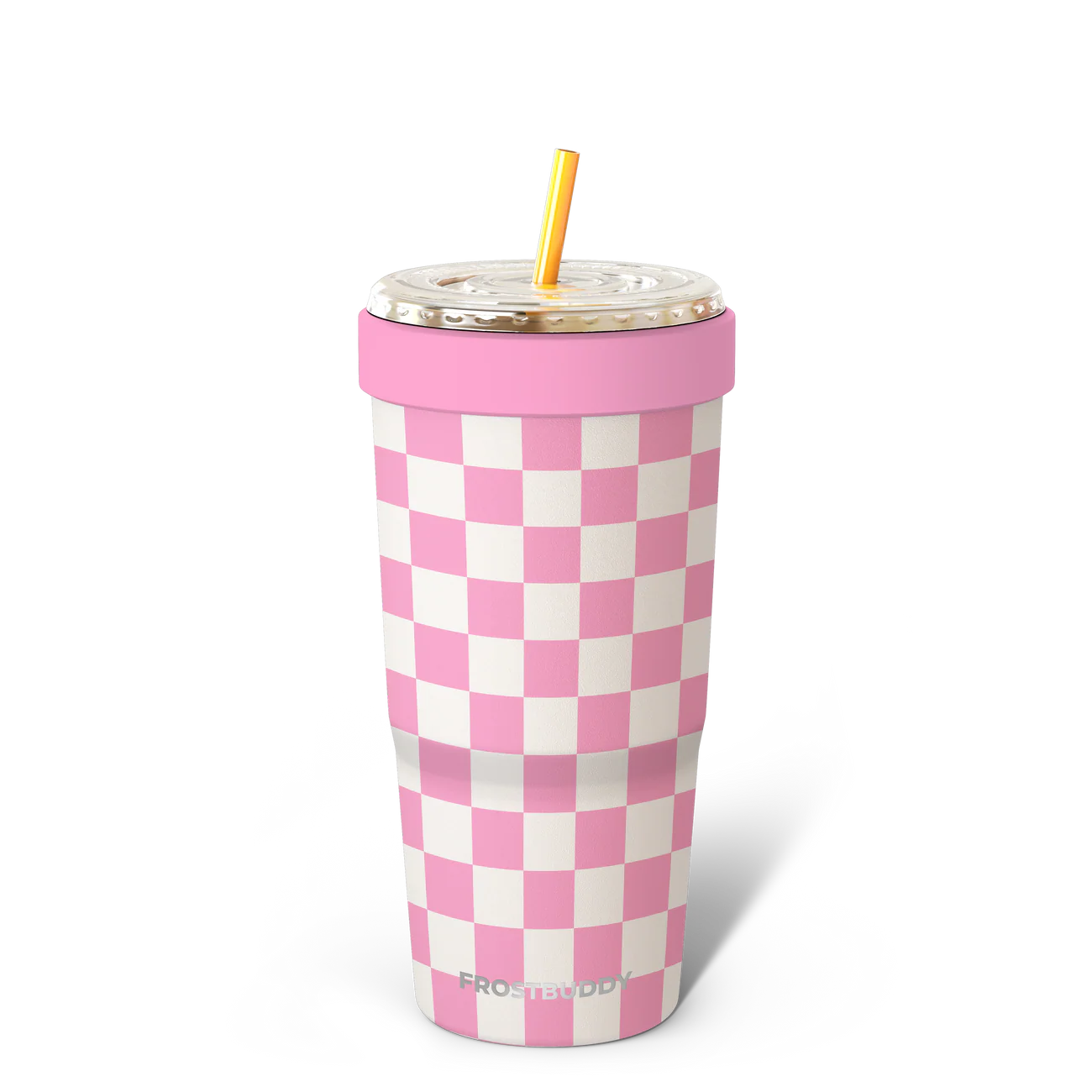 Frost Buddy To-Go Buddy, Pink Checkered