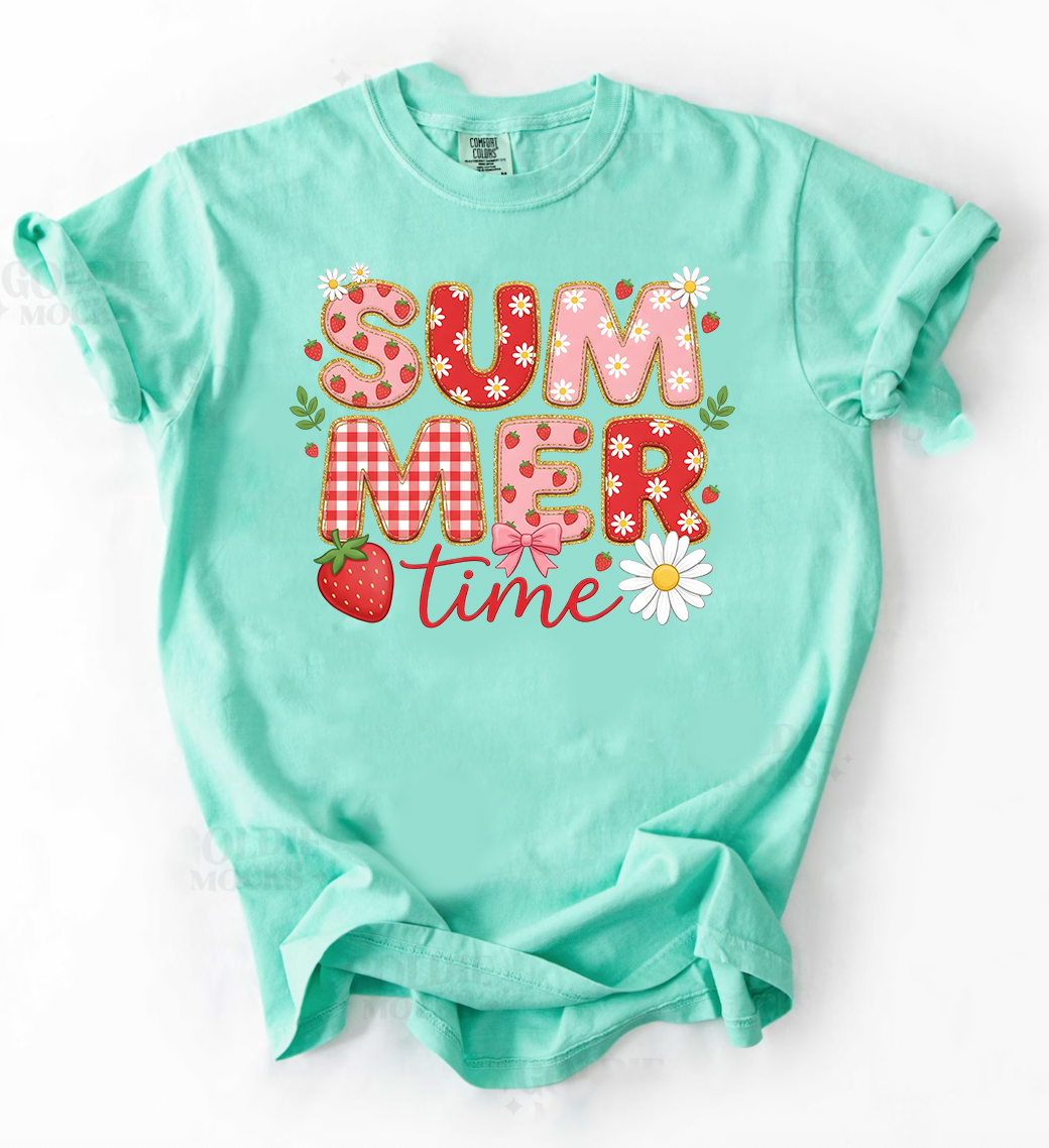 PREORDER: Sweet Summer Time Graphic Tee, Island Reef