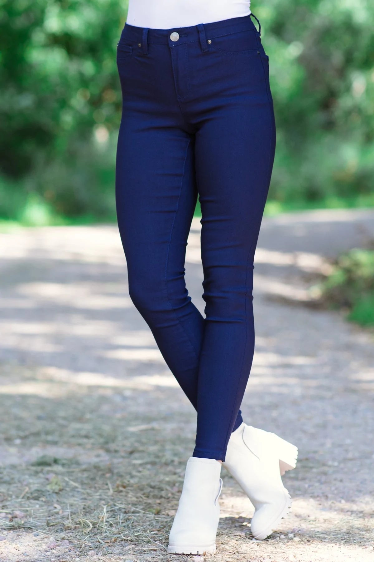 Hyperstretch Colored Skinny Jeans, Multiple Colors