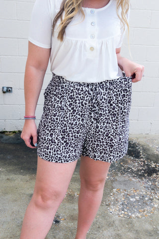 Looking For Fun Leopard Shorts