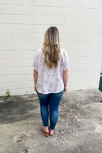 Follow You Anywhere Snake Print Top