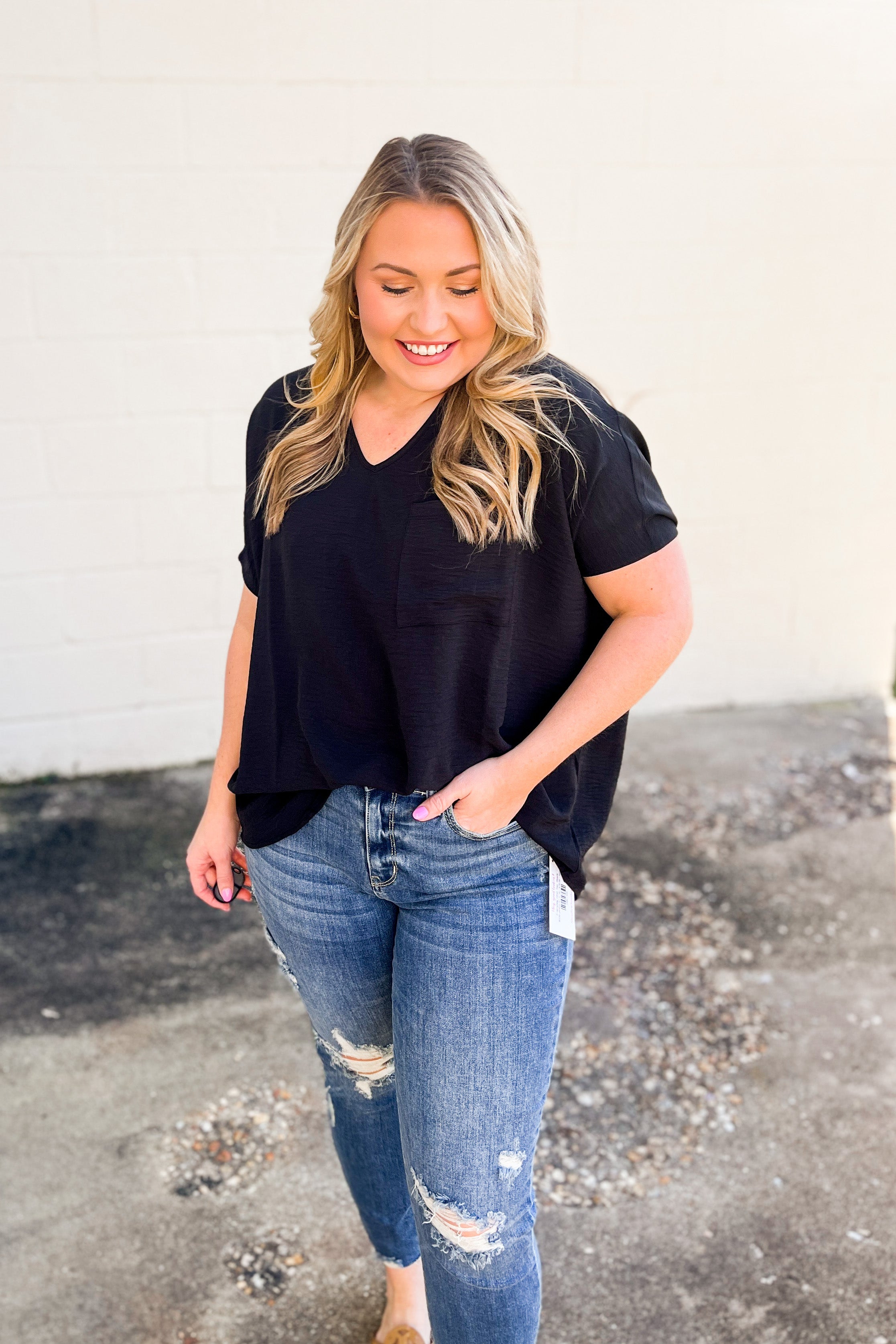 RESTOCK | Everyday Chic Top, Black