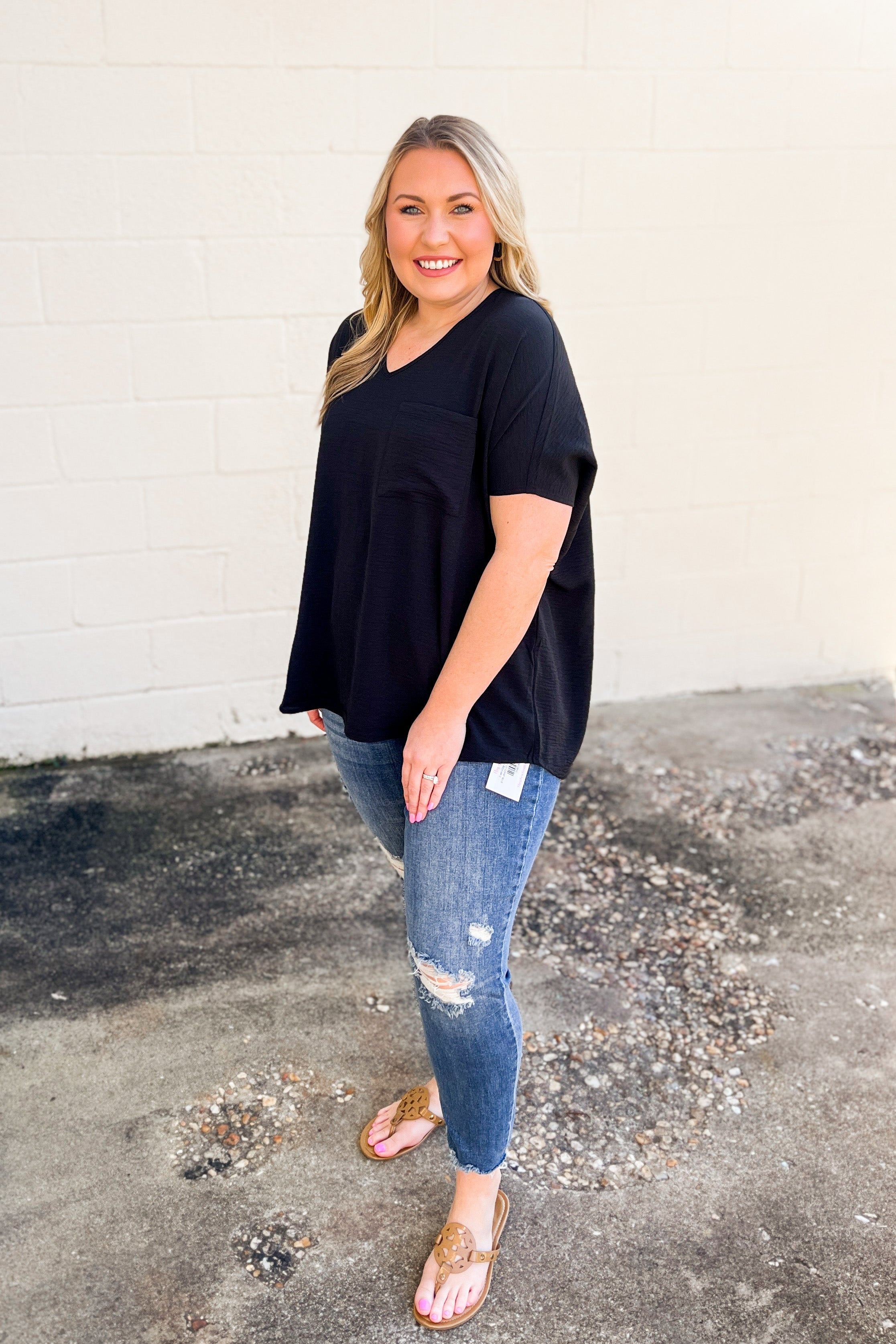 RESTOCK | Everyday Chic Top, Black