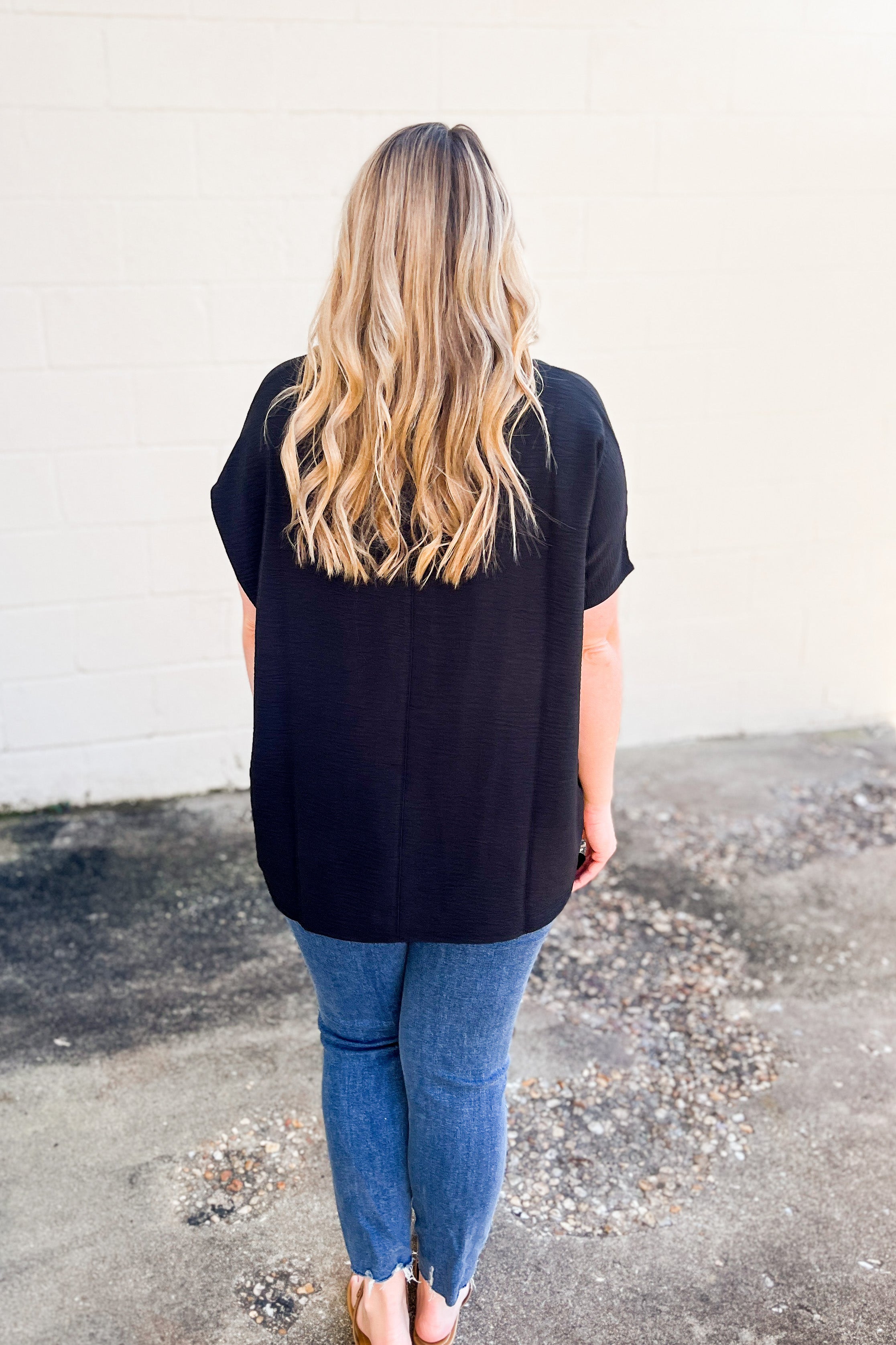 RESTOCK | Everyday Chic Top, Black